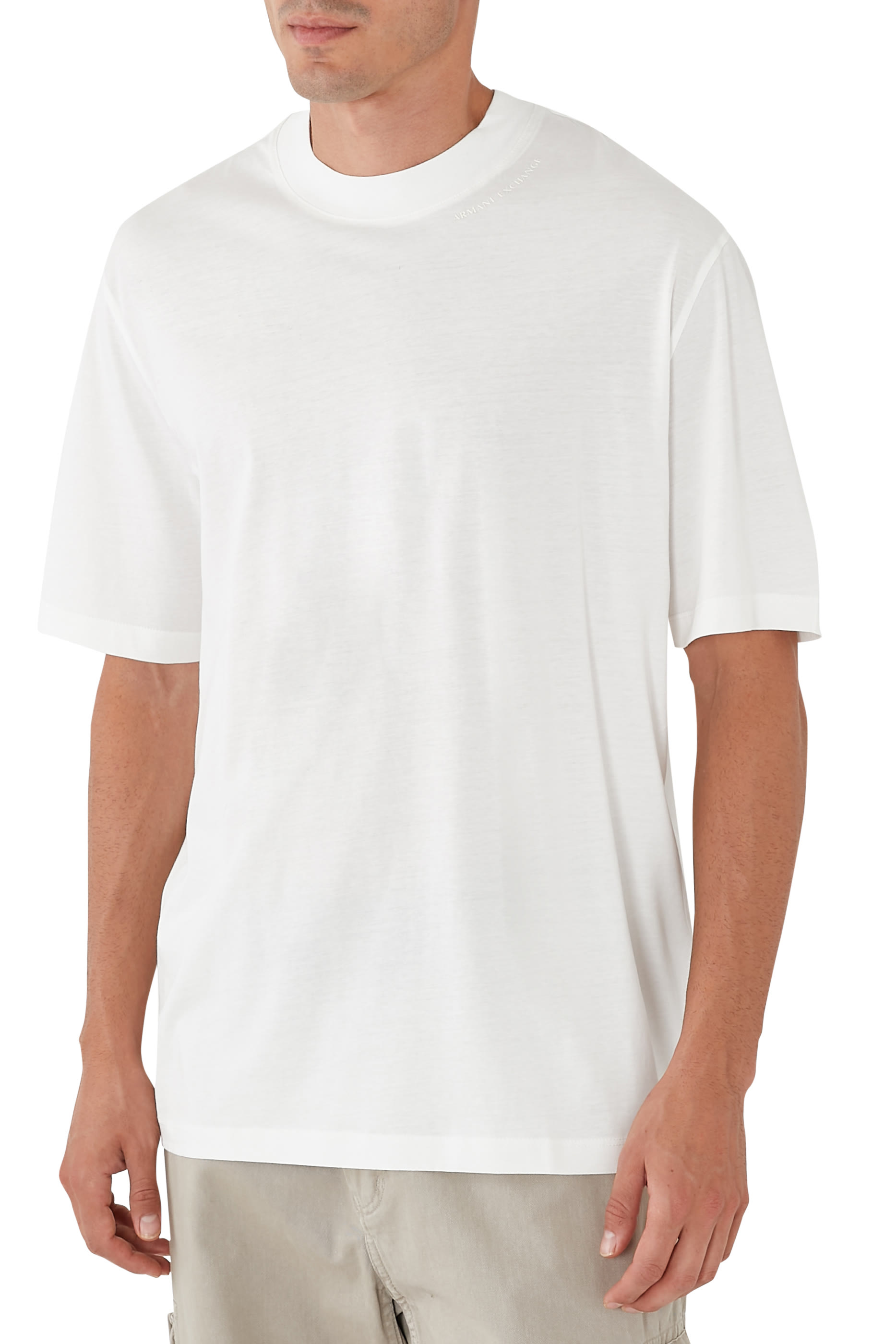 تيشيرت جيمنازيوم بياقة ضيقة