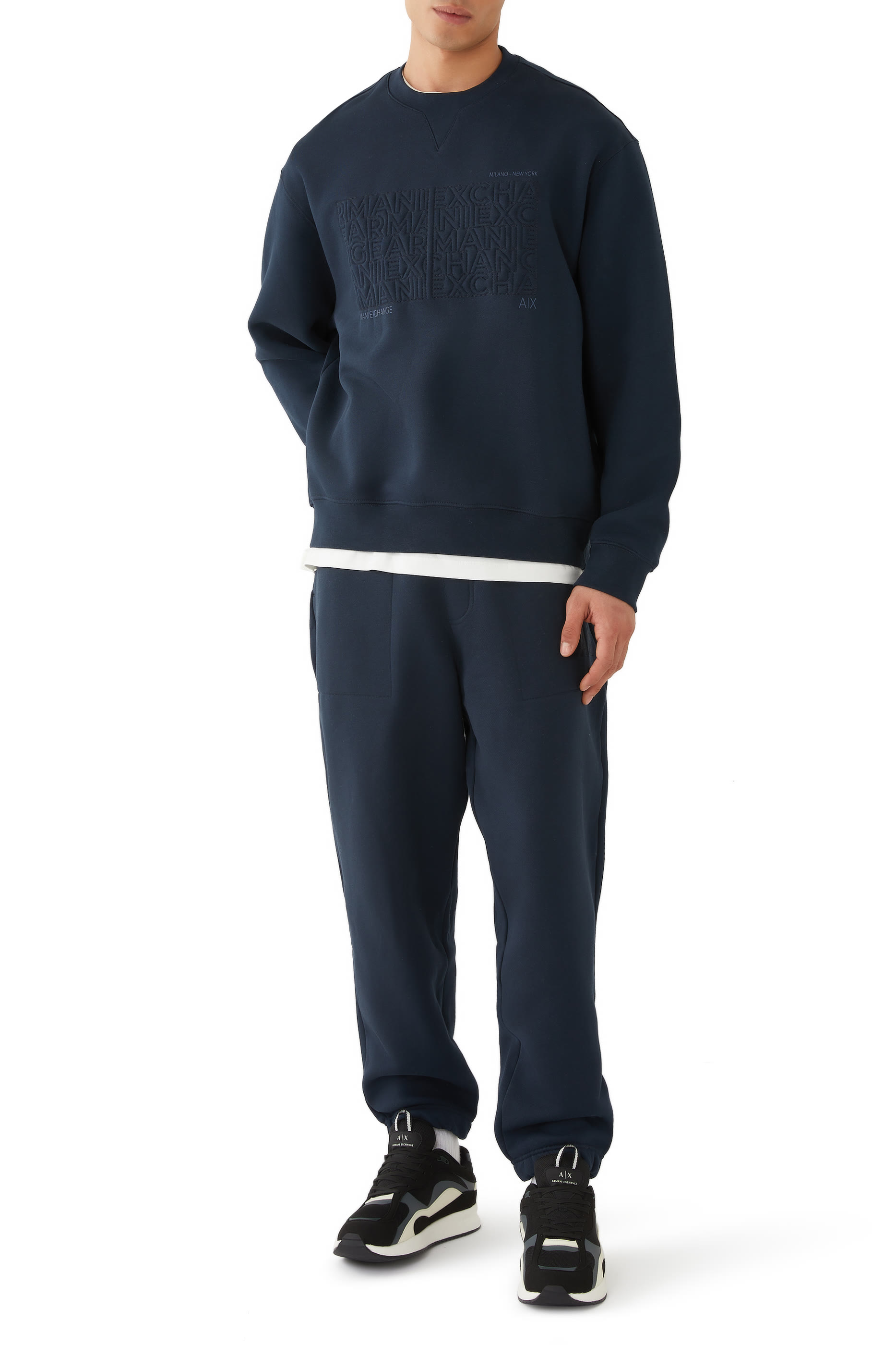 سويت شيرت إيربن إكسبيديشن بشعار الماركة قطن