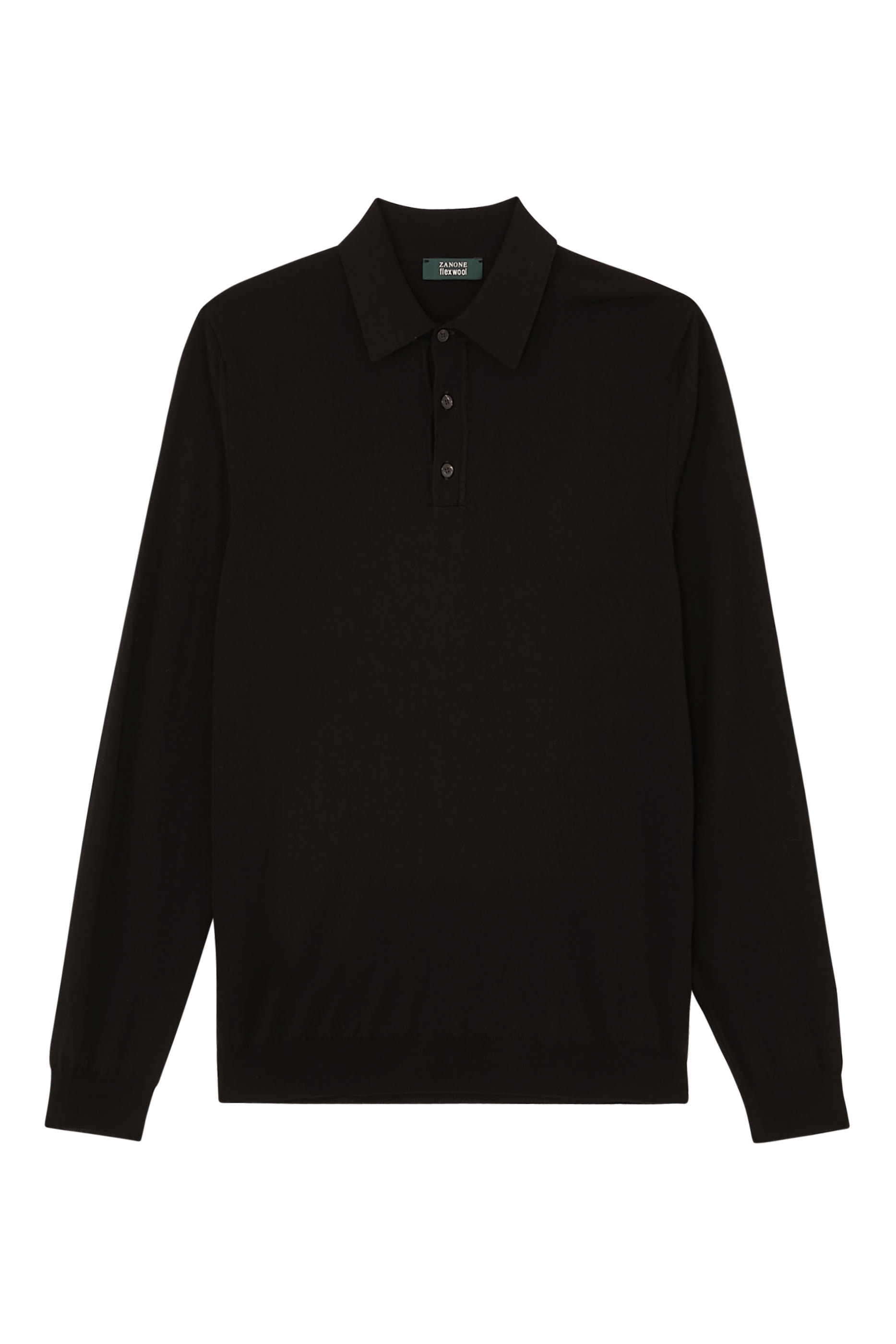 قميص بولو بقصة ضيقة صوف فليكس