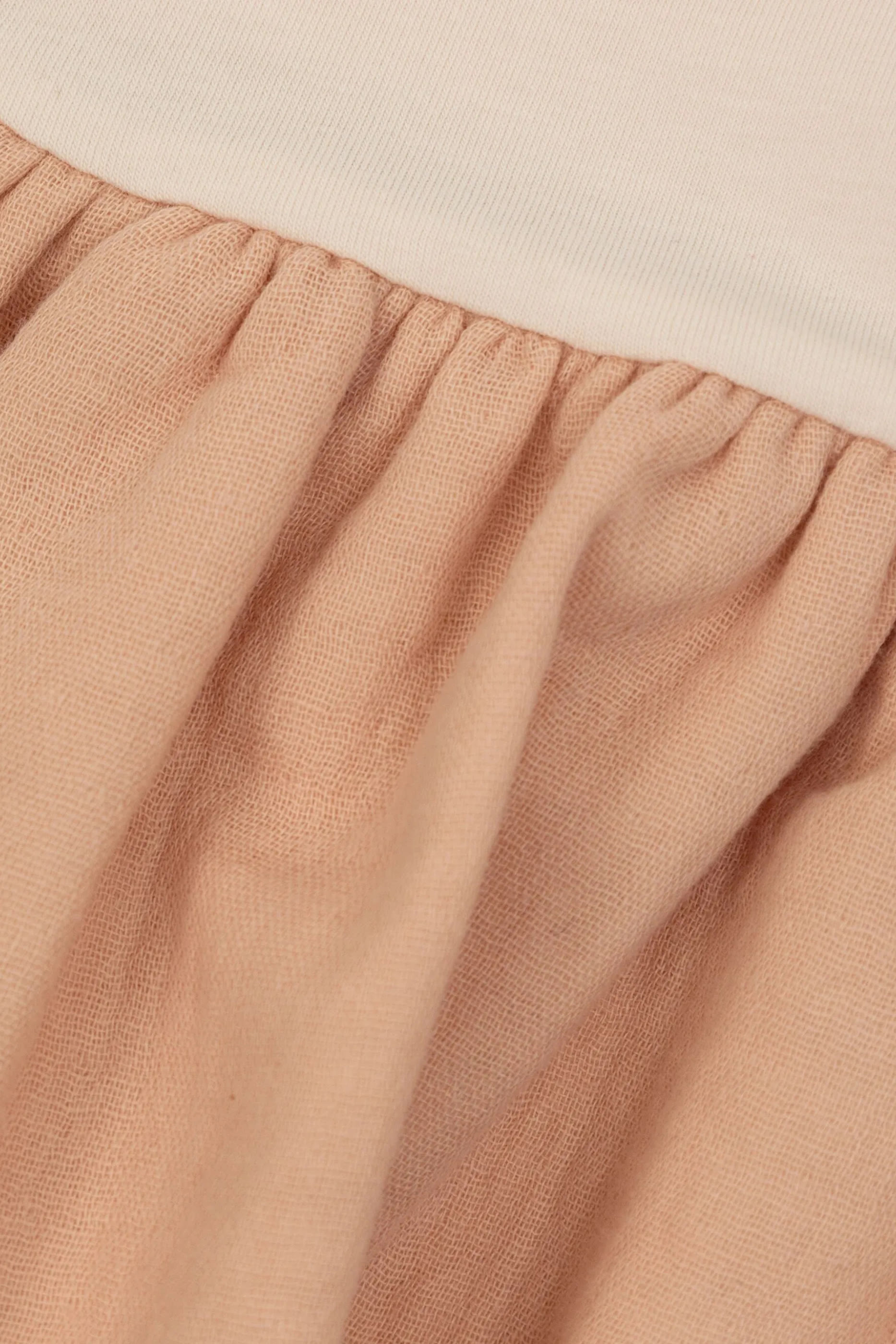 فستان برقعة شعار الماركة للأطفال