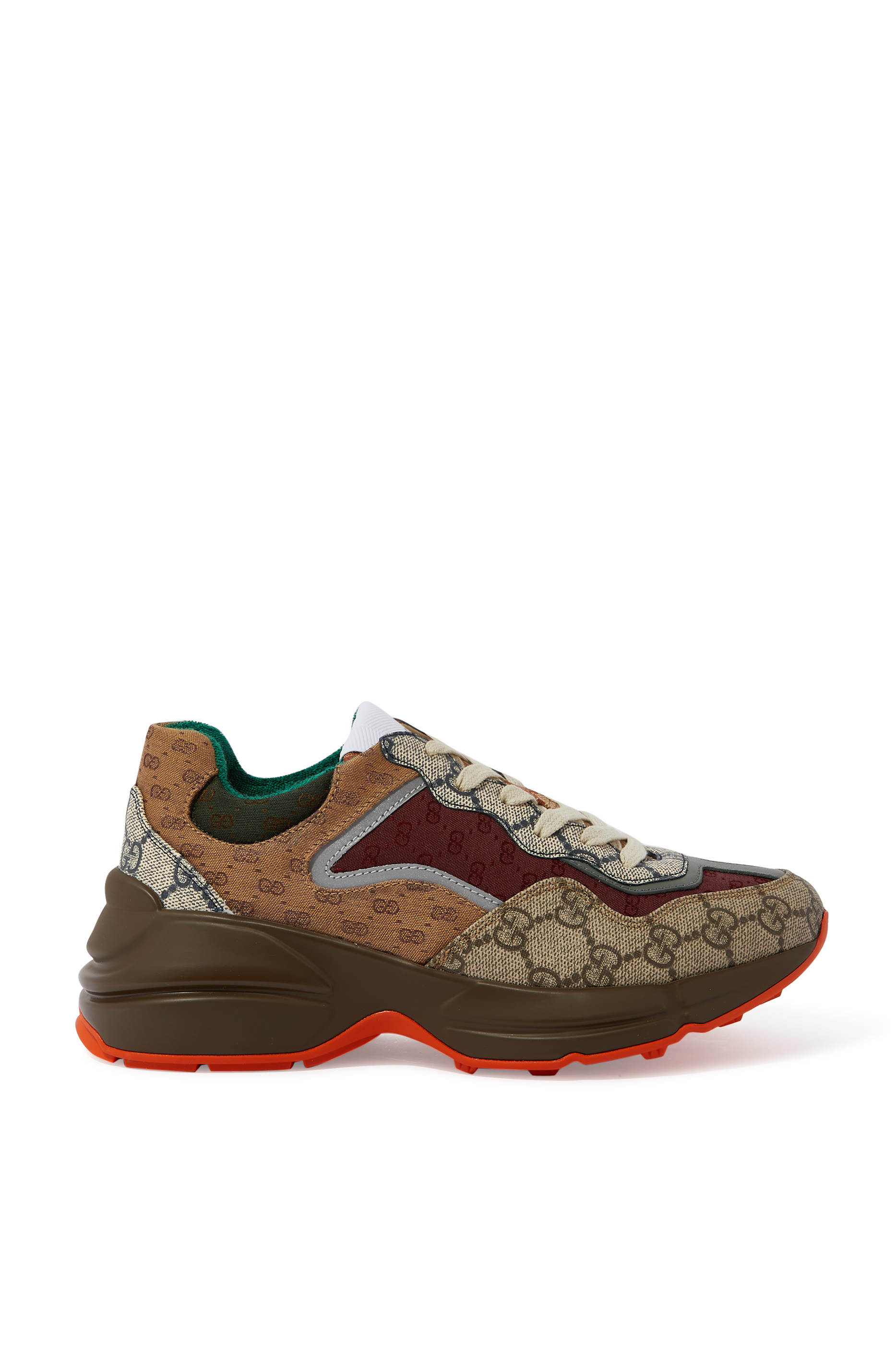 سنيكرز رايتون بنقشة شعار GG