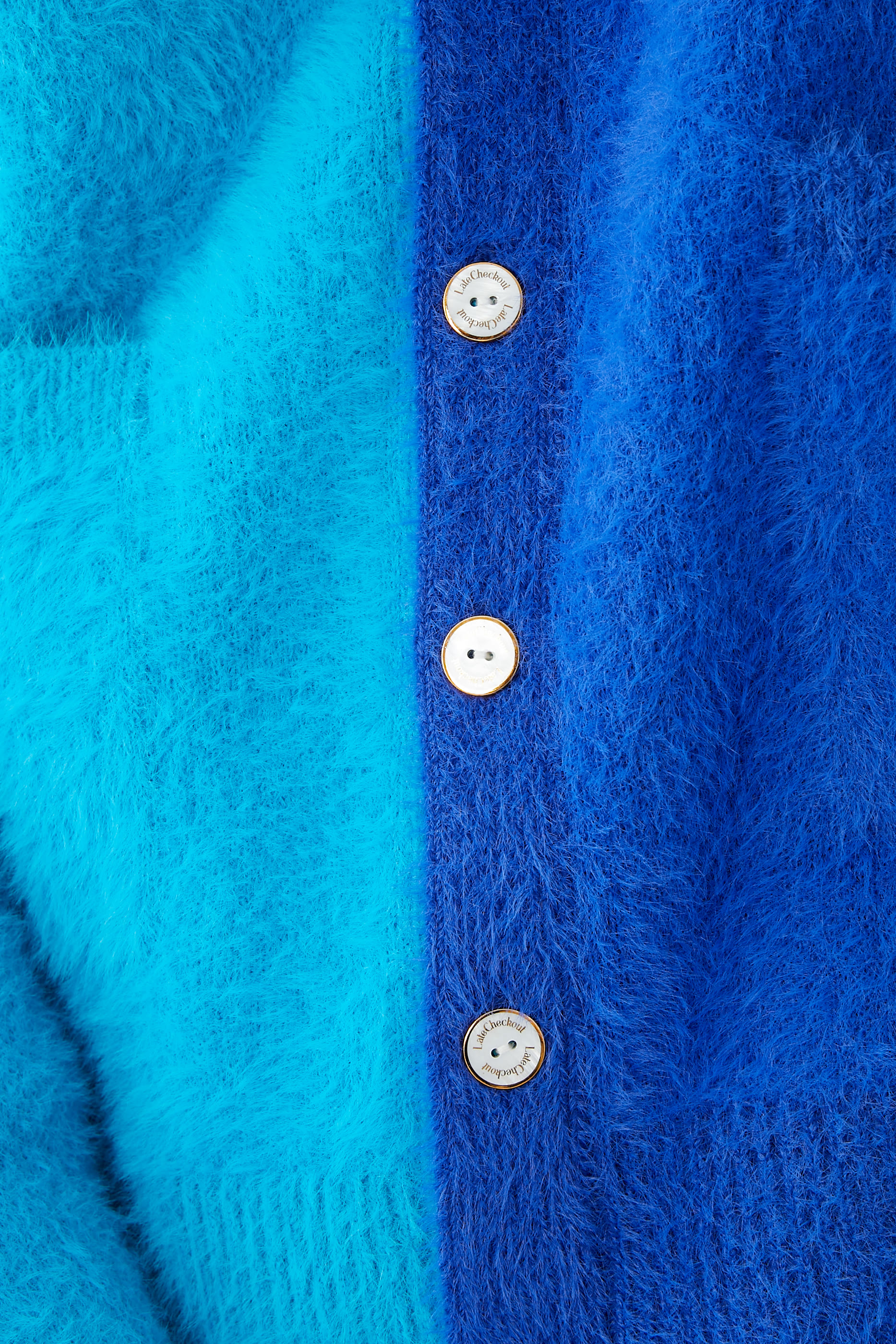 كارديجان ناعم بنقشة هارليكوين