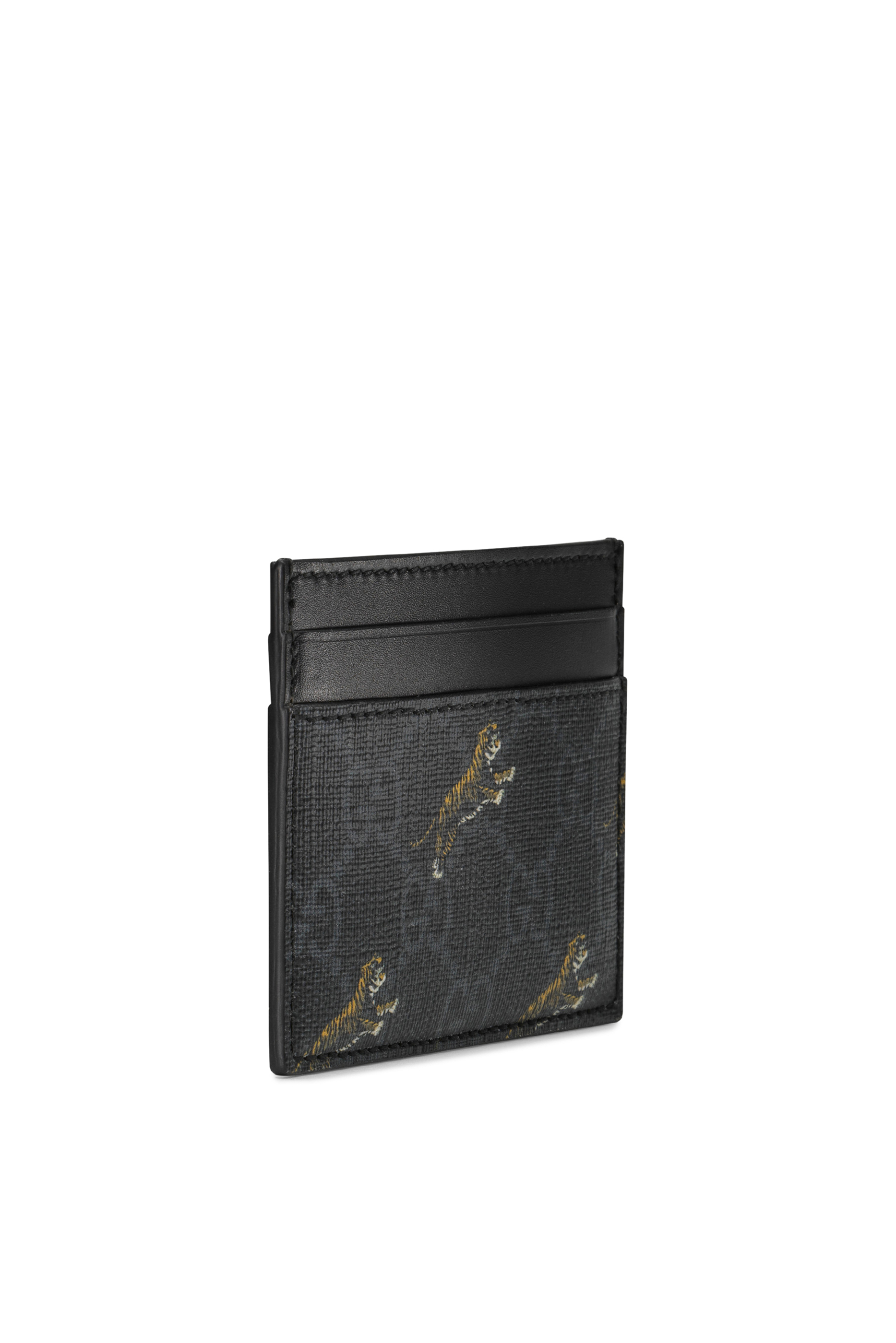 حافظة بطاقات سوبريم بنقشة حرفي GG ونمور