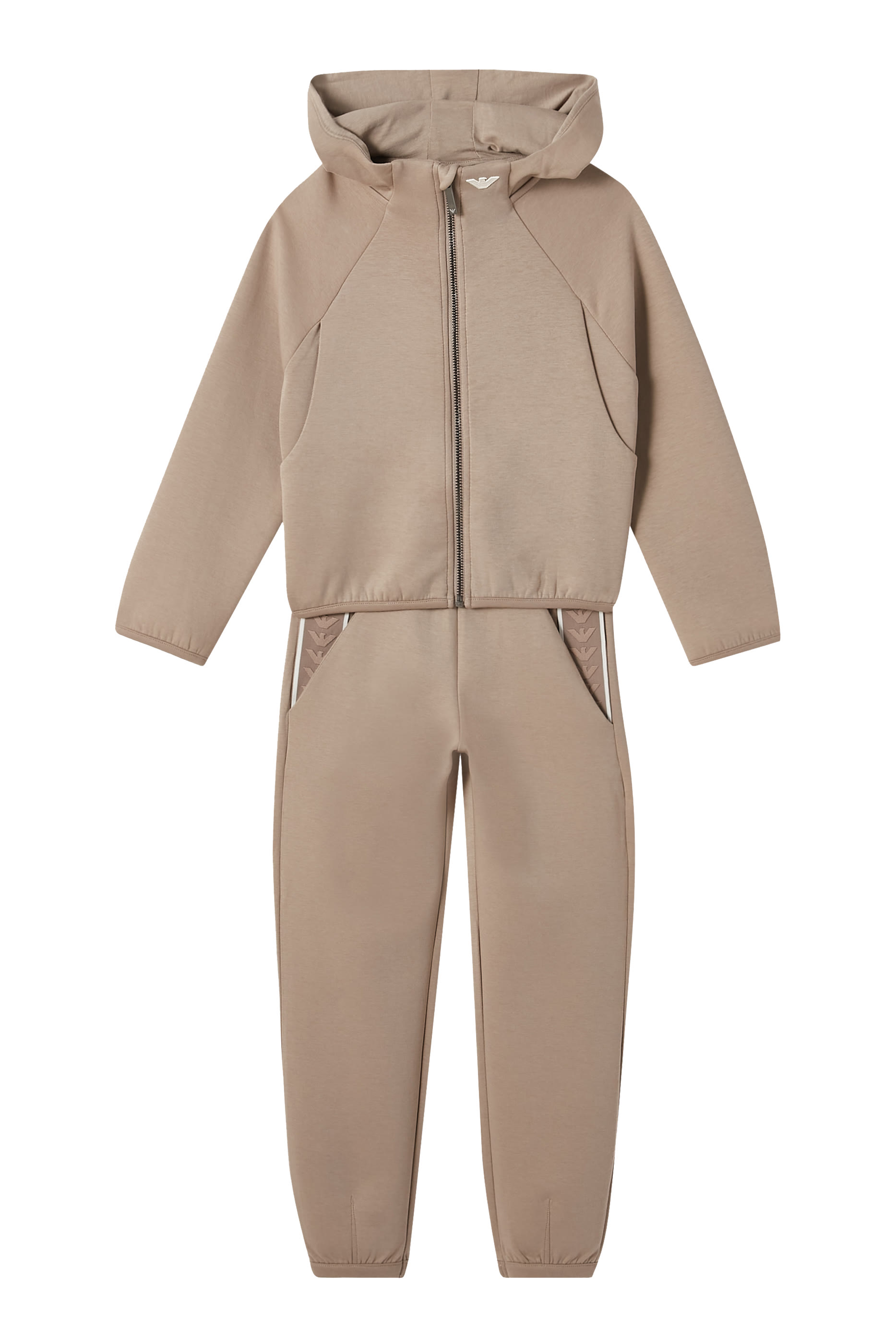 بدلة رياضية بشعار الماركة للأطفال