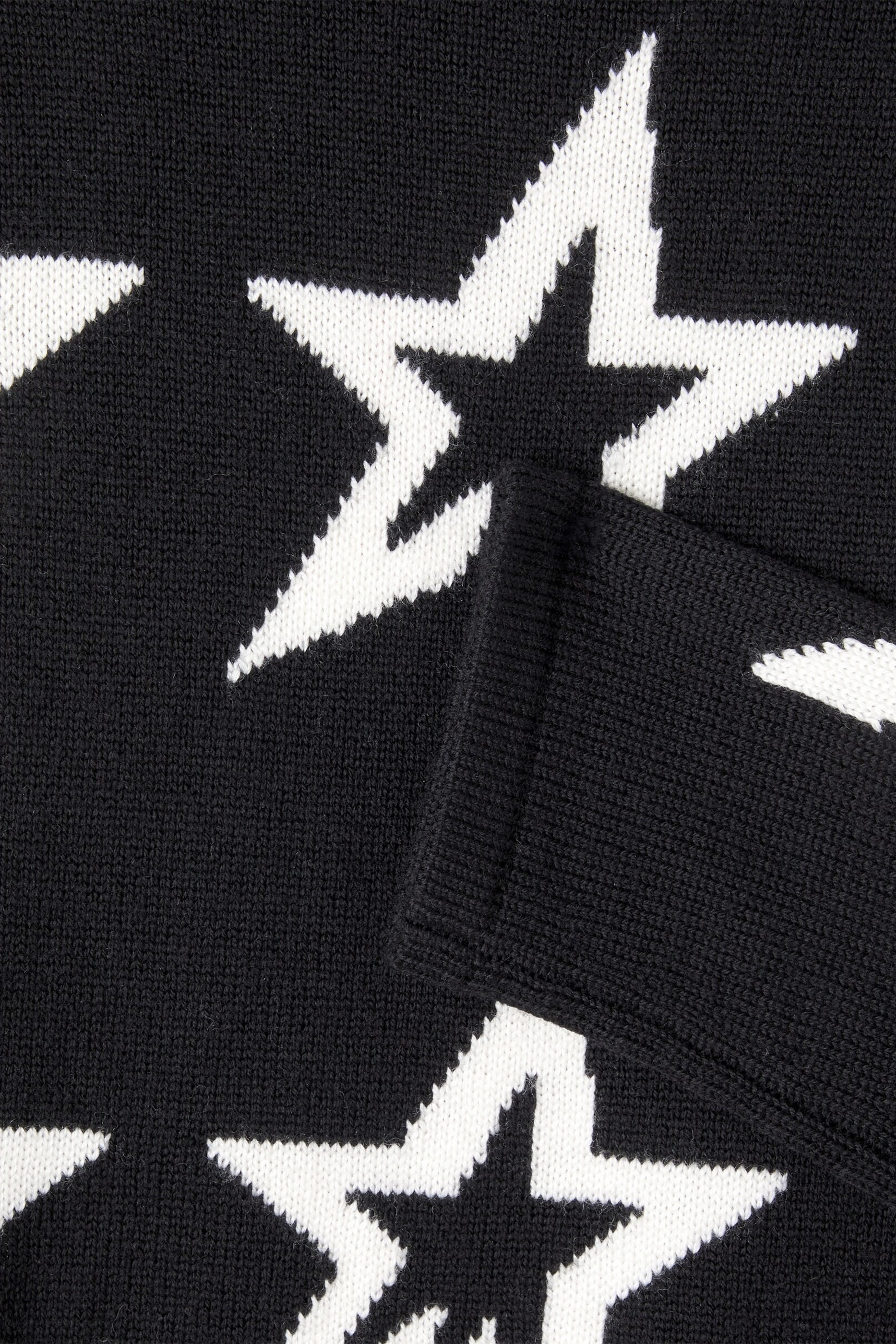 كنزة برقع نجوم صوف ميرينو للأطفال