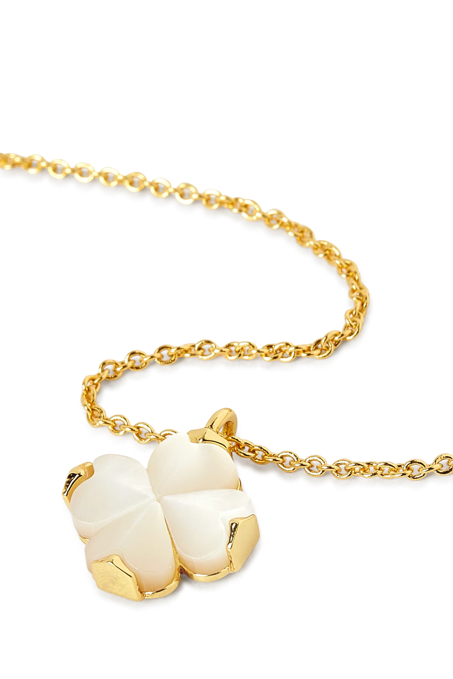  قلادة بدلاية صغيرة بتصميم زهرة سبايد، عرق اللؤلؤ