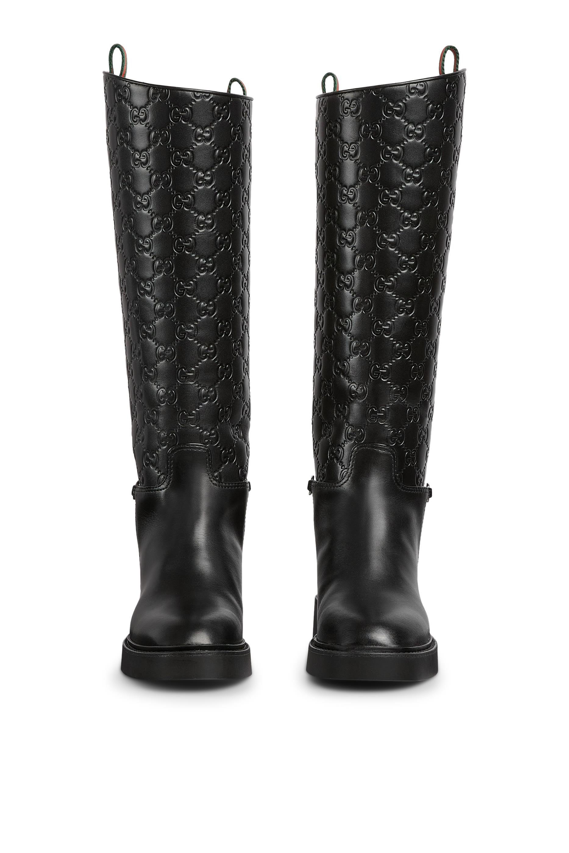 بوت رفيع بحلية لجام الحصان