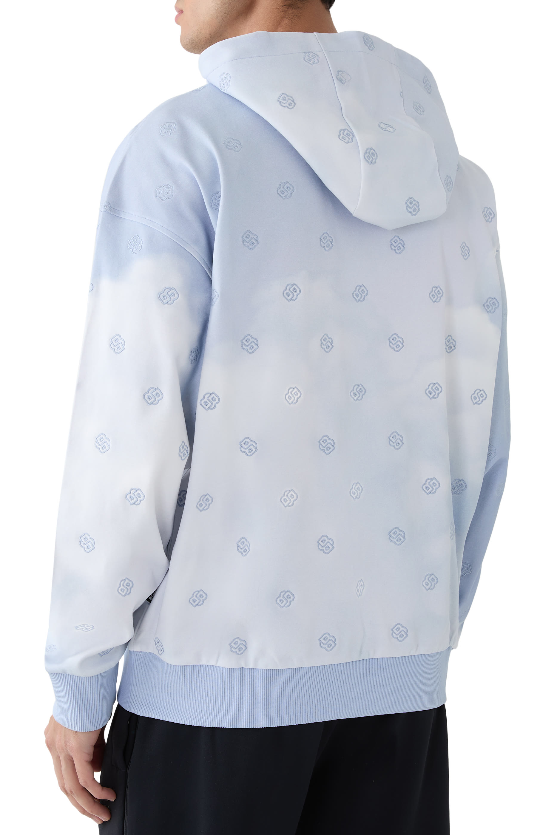 هودي بحرفي شعار الماركة