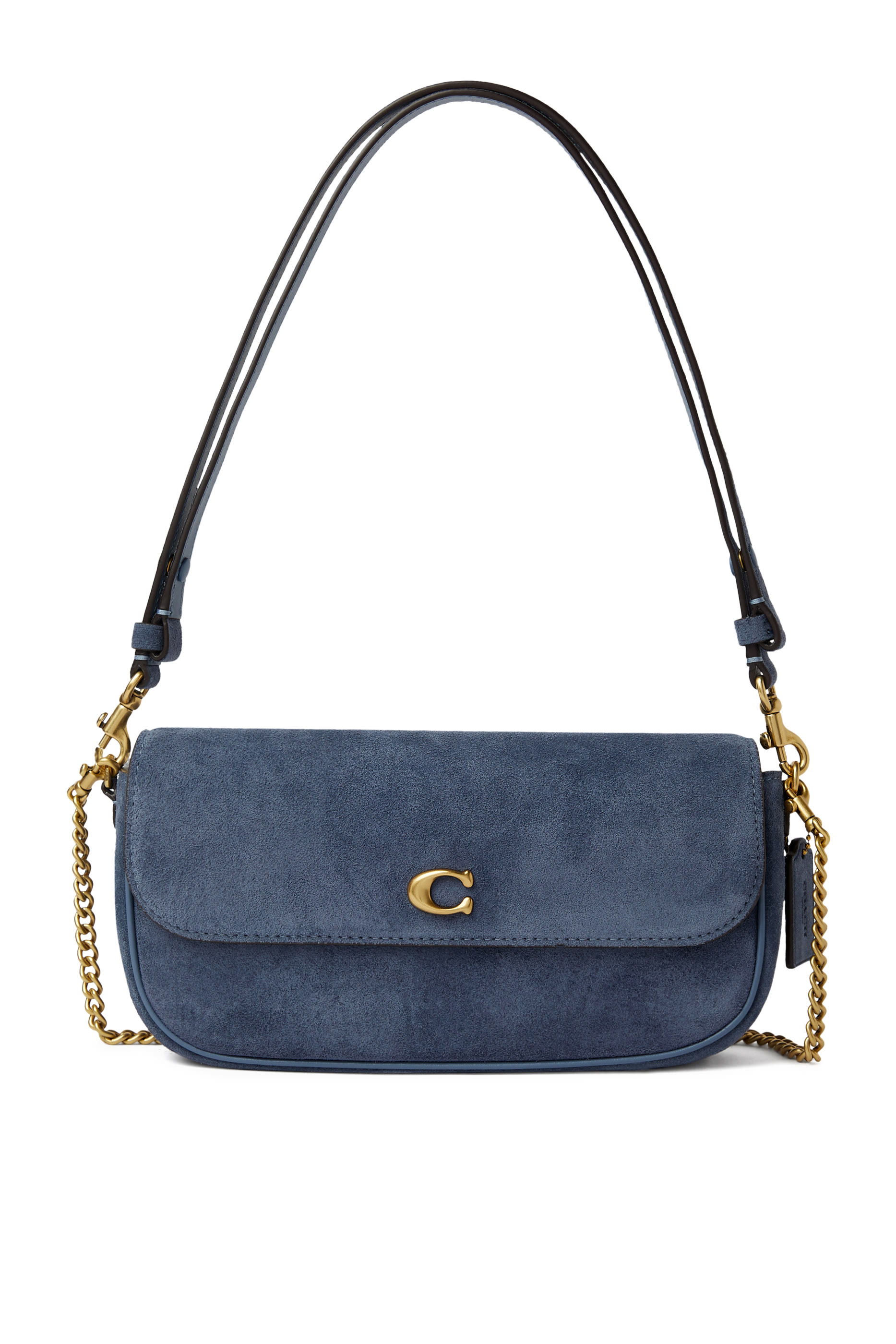 حقيبة بروك بغطاء قلاب وحمالة سلسلة