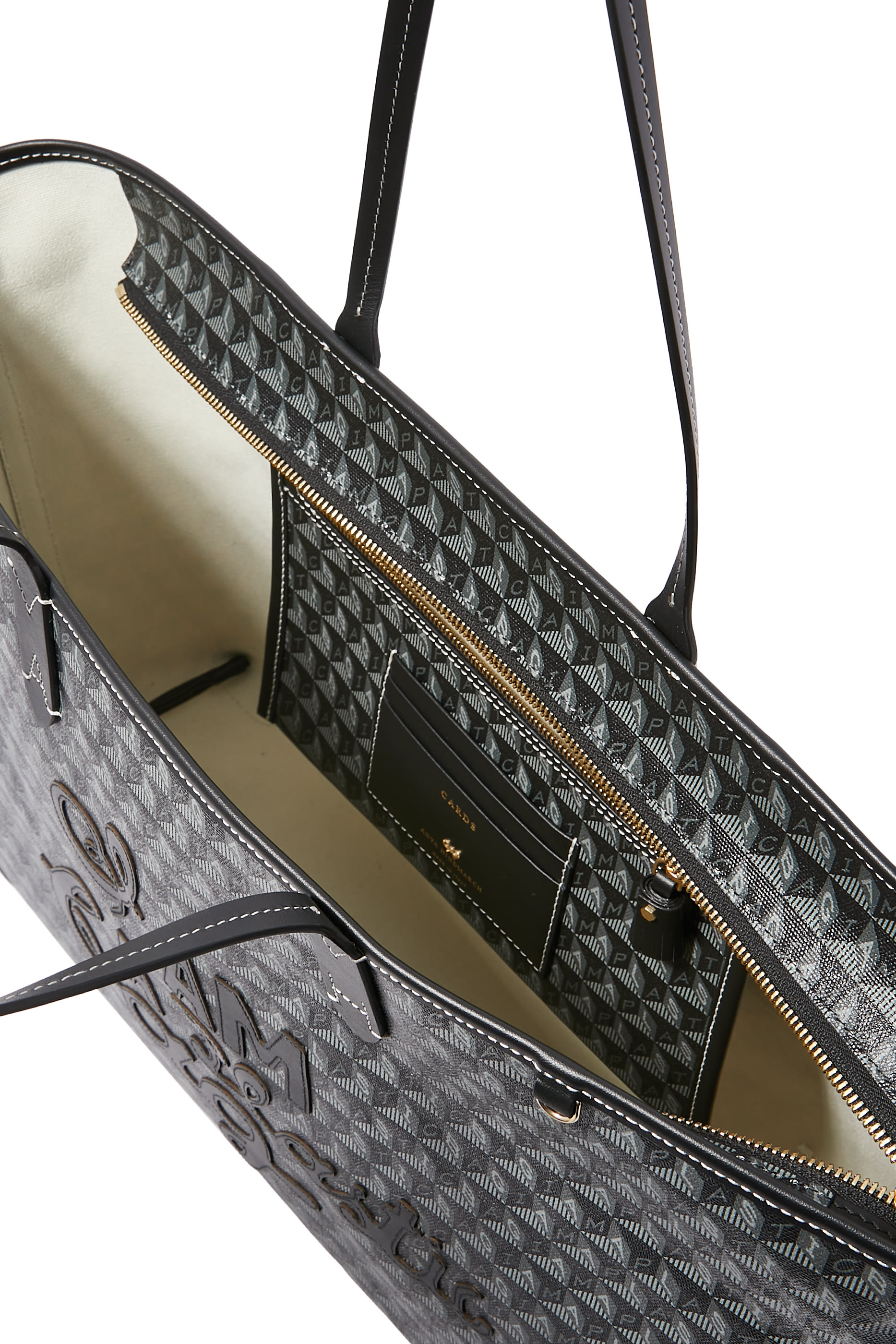 حقيبة يد اي ام ايه بلاستيك باج بسحاب