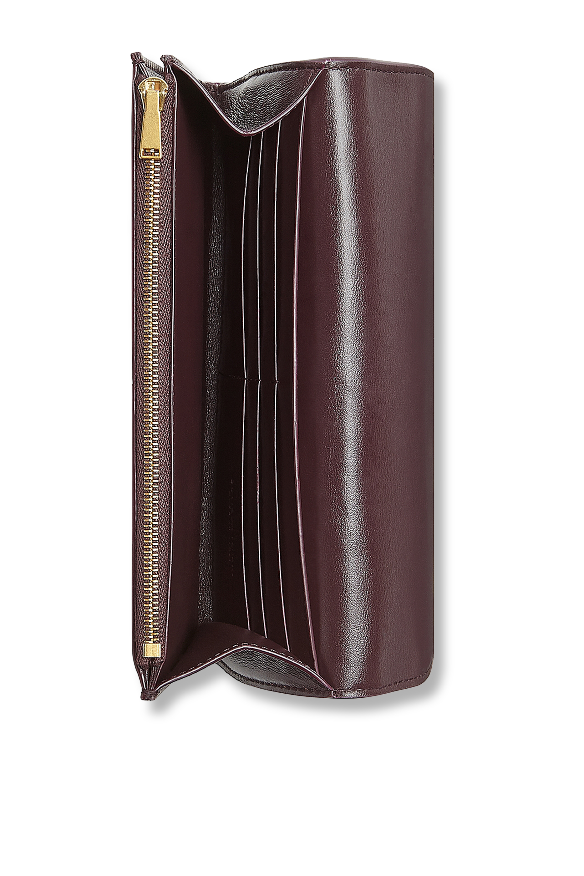 محفظة جلد بتصميم مجدول