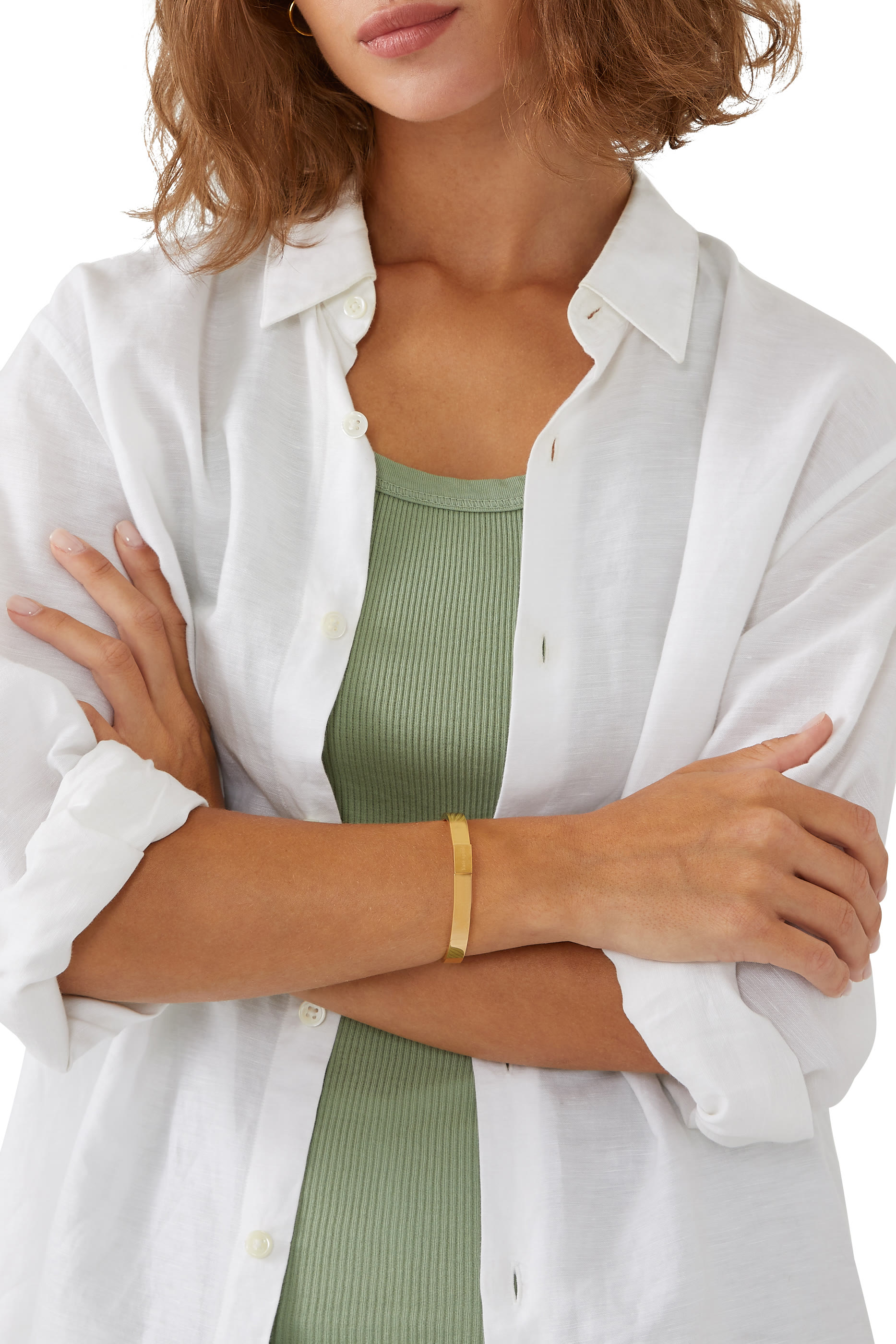 سوار ايديوم بعبارة نيفر ايه دول مومنت معدن مطلي