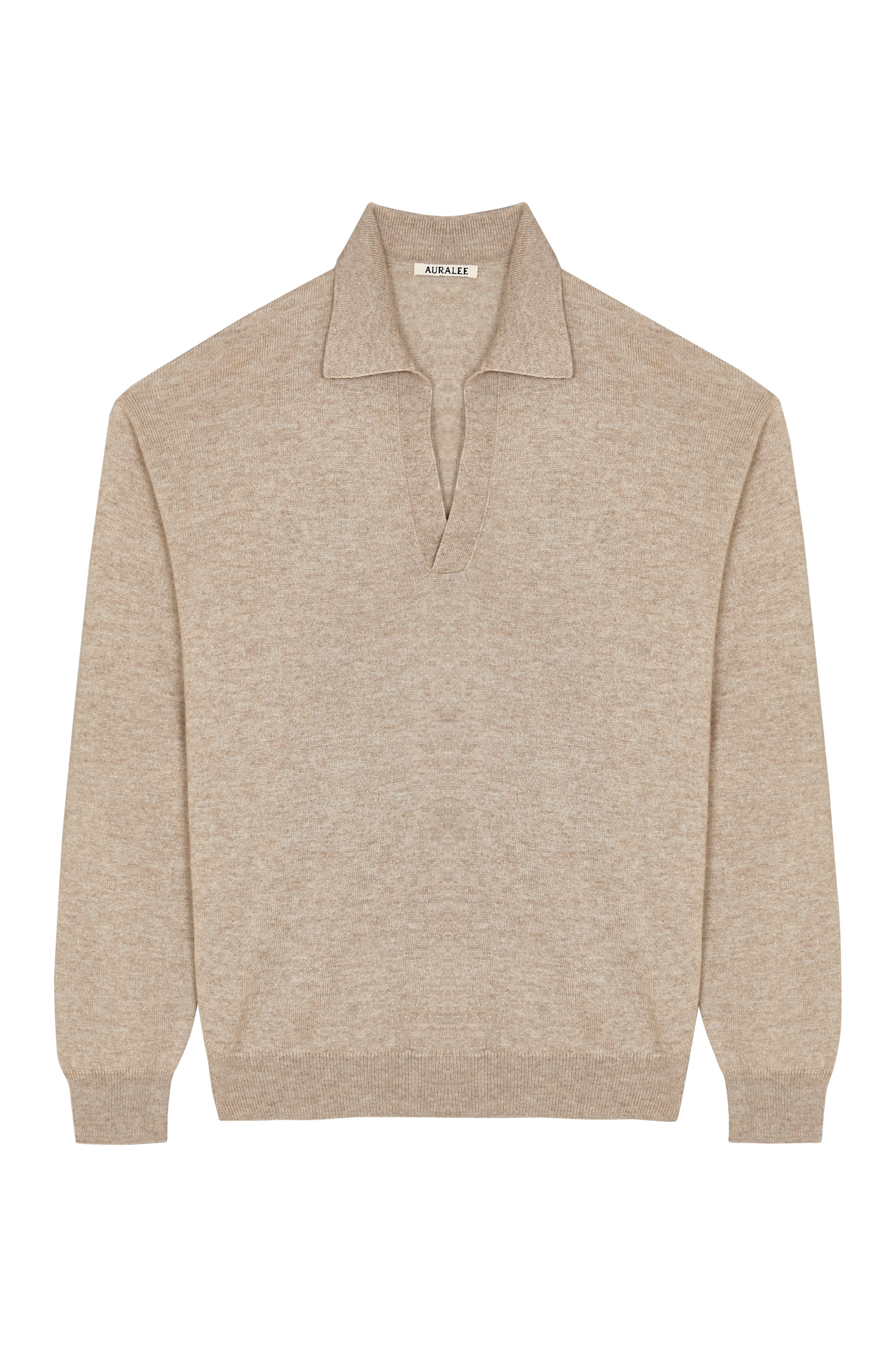 كنزة بولو سكيبر حرير ونسيج كشمير فائق النعومة