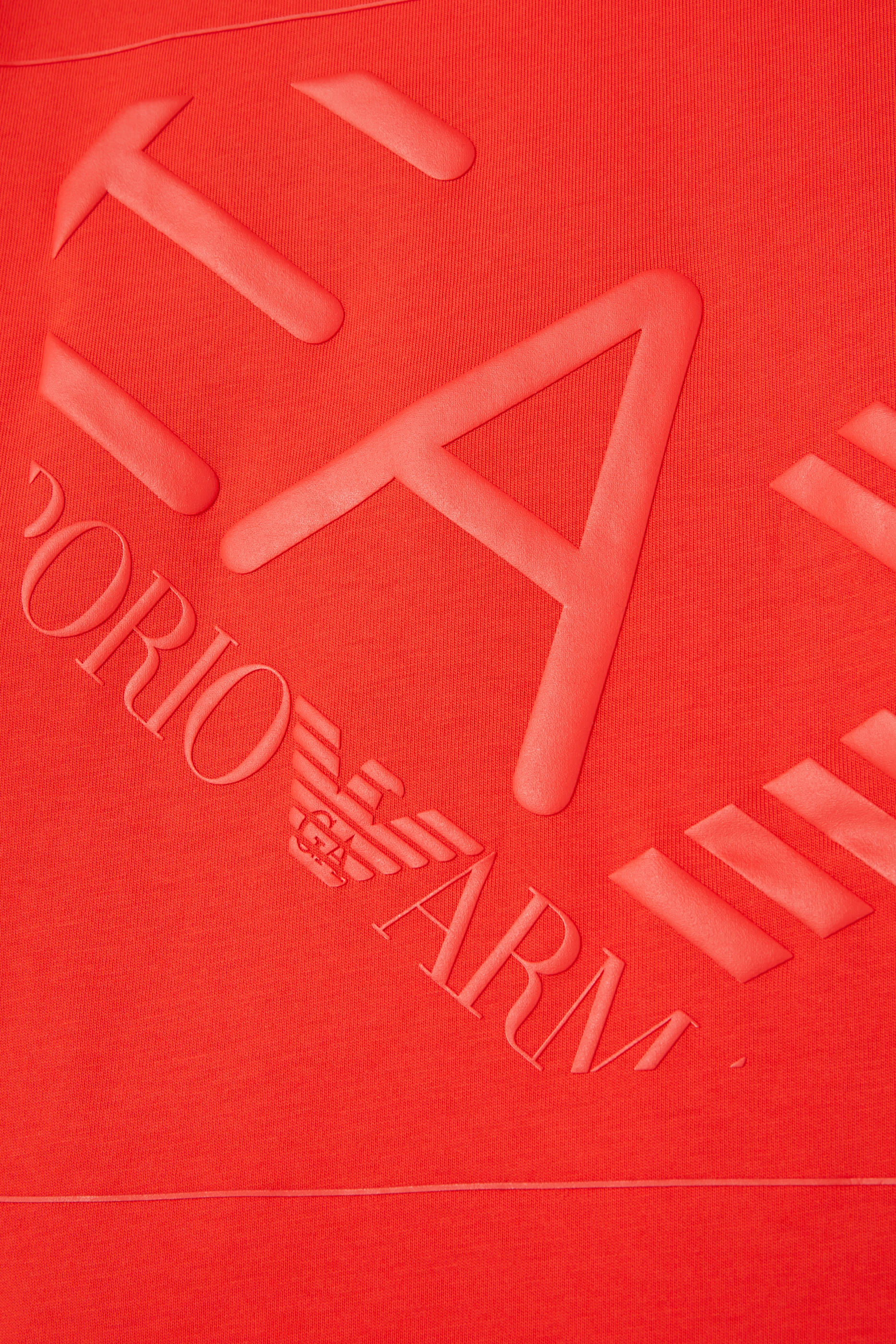 تيشيرت بشعار الماركة قطن للأطفال