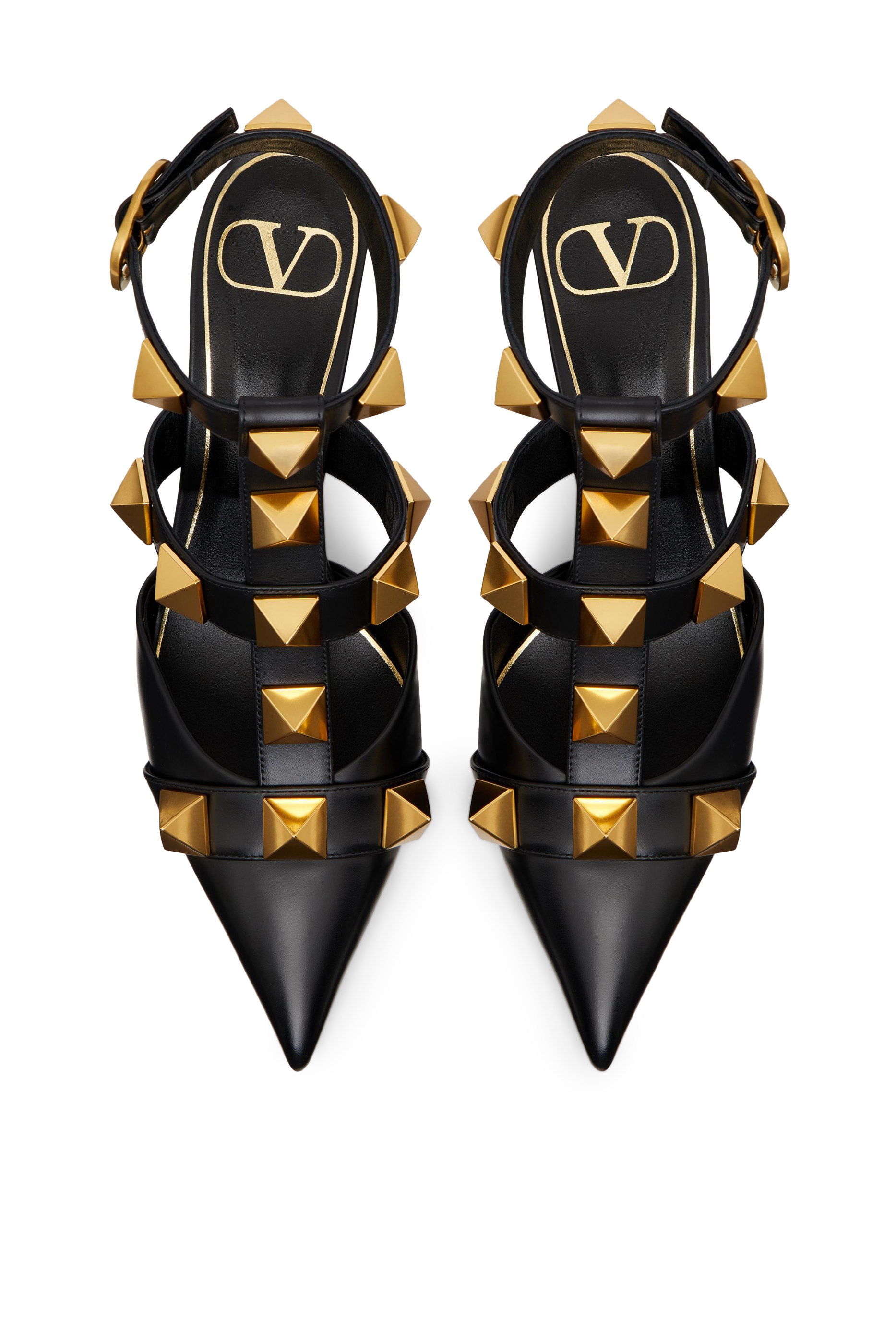 حذاء كلاسيك فالنتينو غارافاني رومان بحلي هرمية