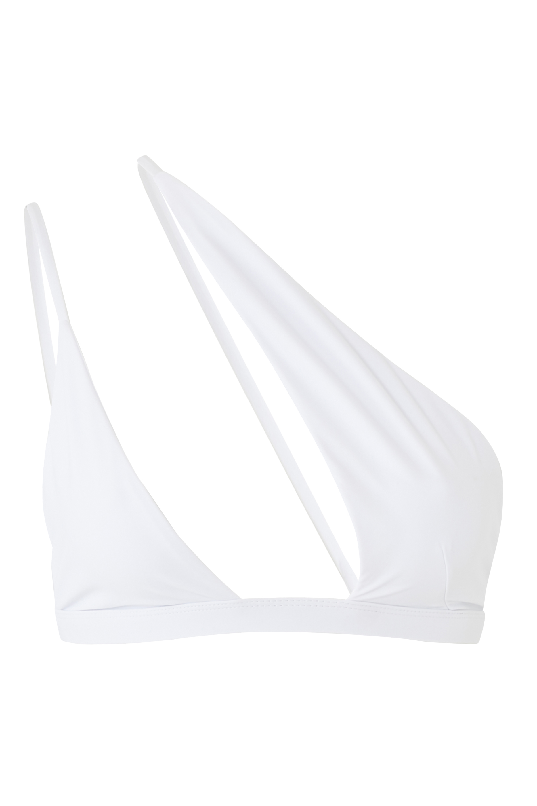 قطعة بيكيني علوية لورين بكتف واحد مكشوف