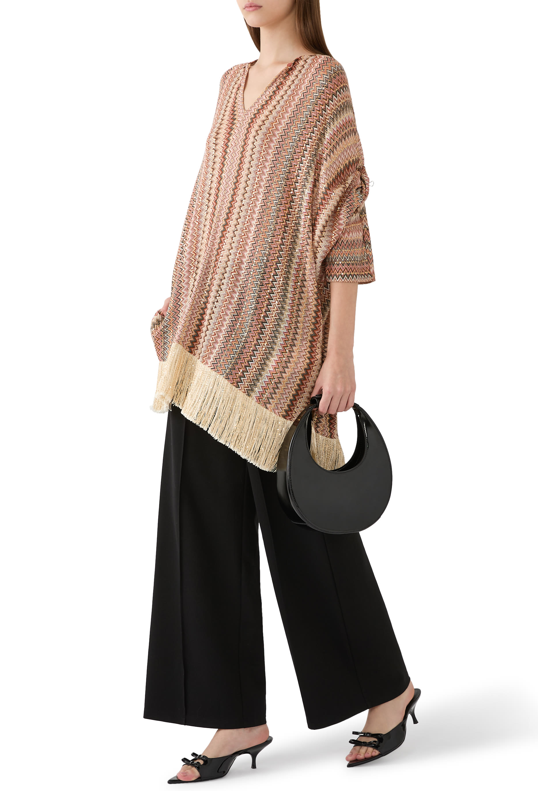 بنطال فليكس بونتي بينتوك بقصة واسعة باهت