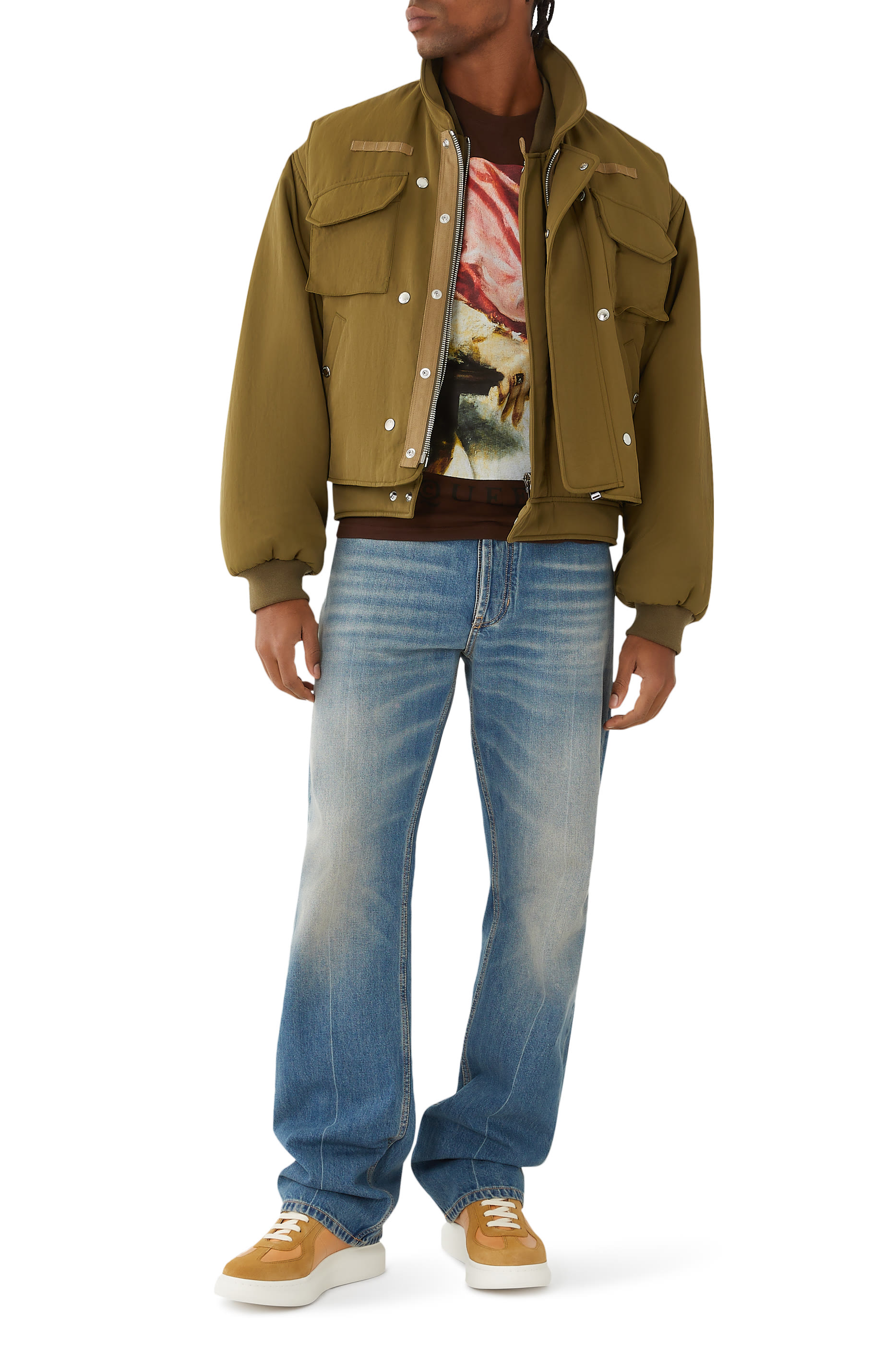 سنيكرز ريترو بنعل سميك