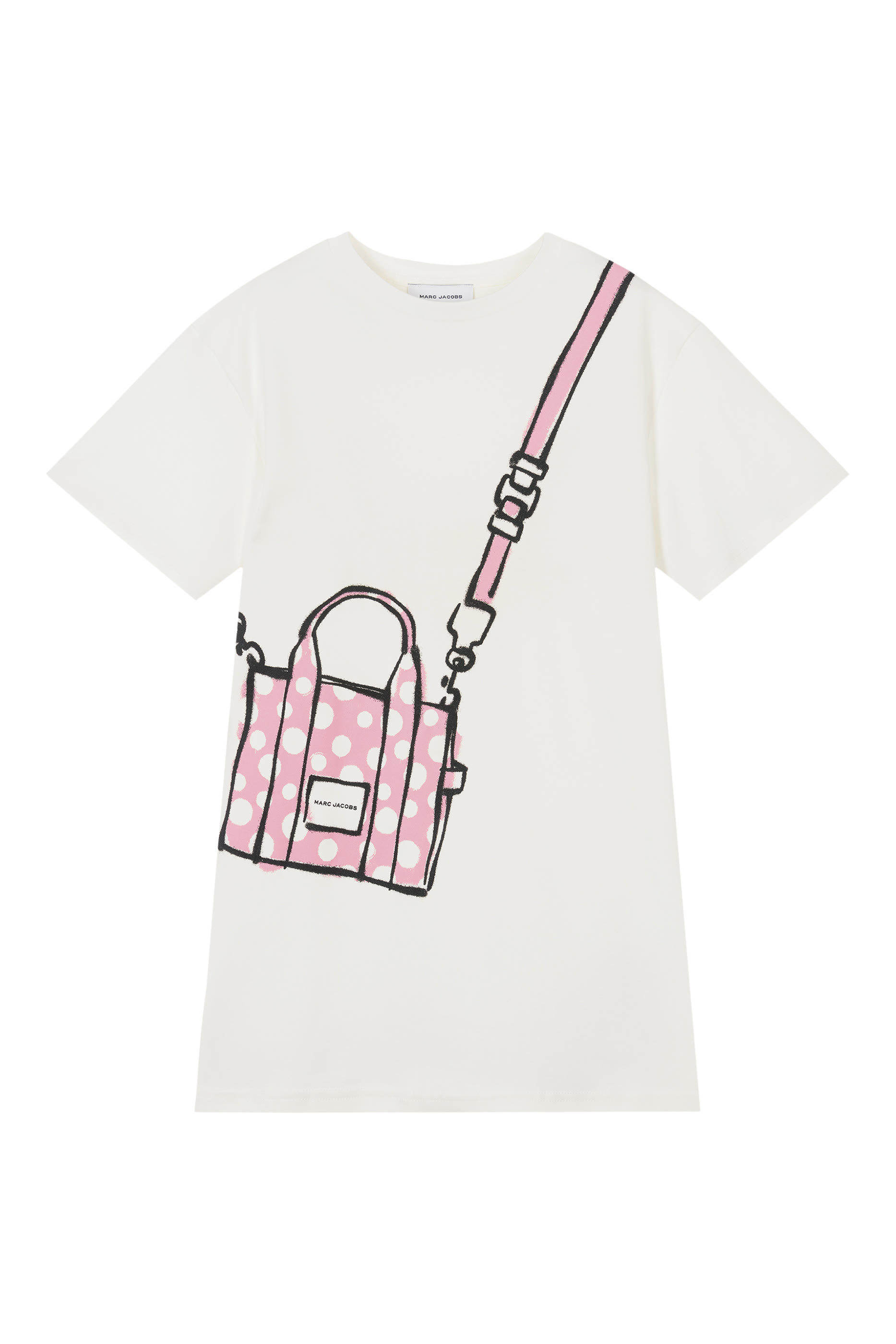 فستان بطبعات حقيبة للأطفال