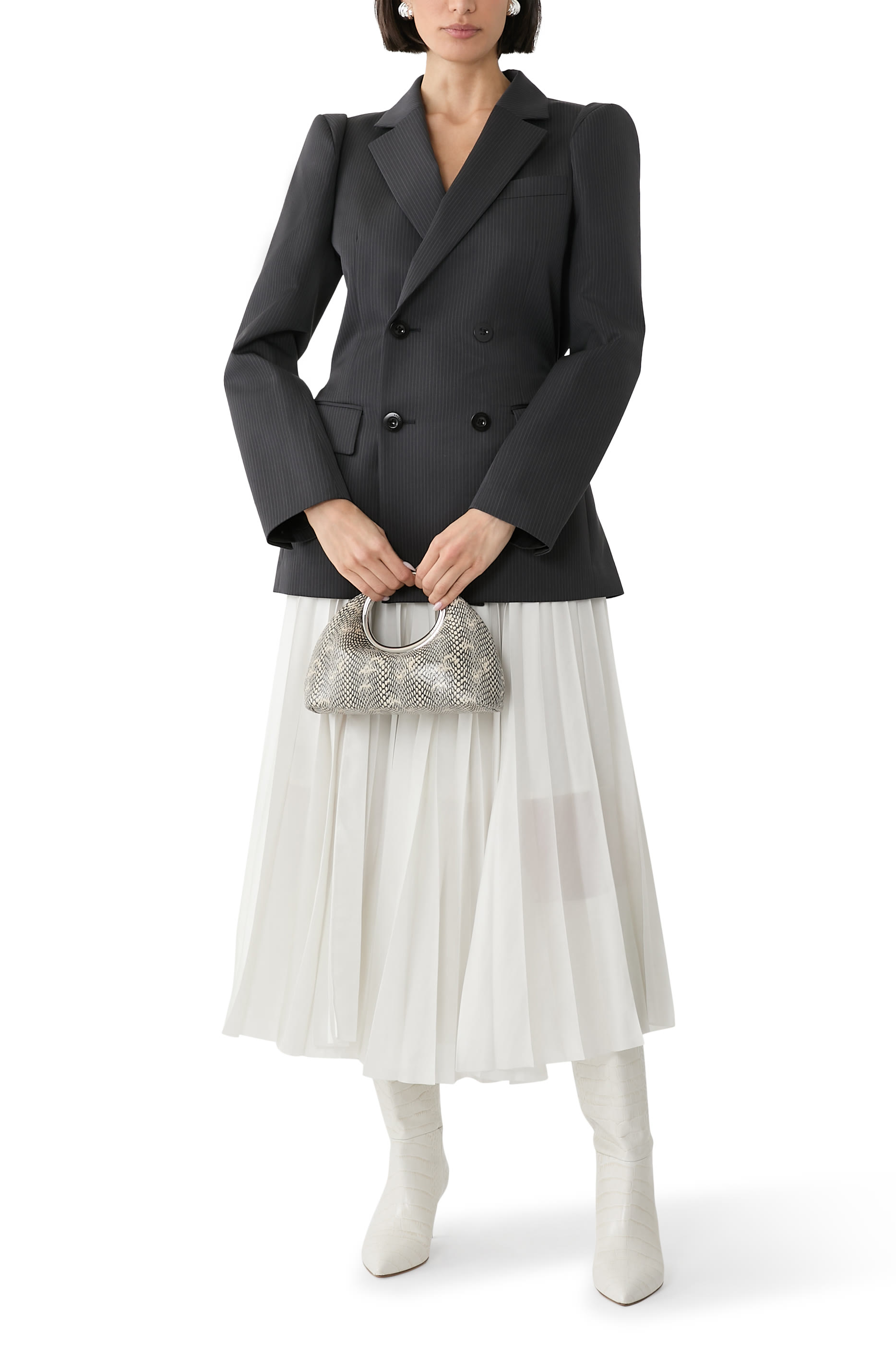 جاكيت صوف وخامات متنوعة