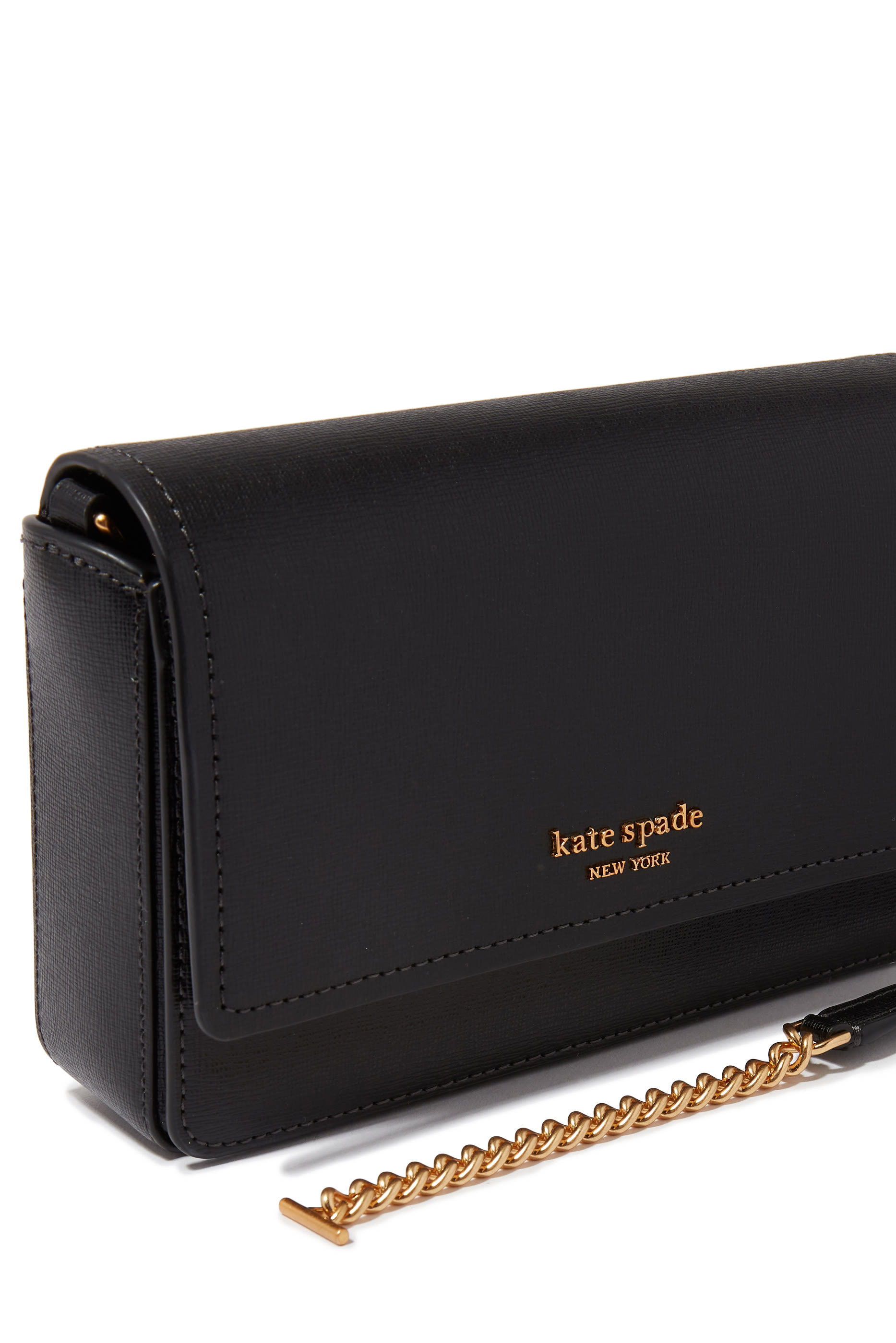 محفظة بغطاء قلاب وسلسلة