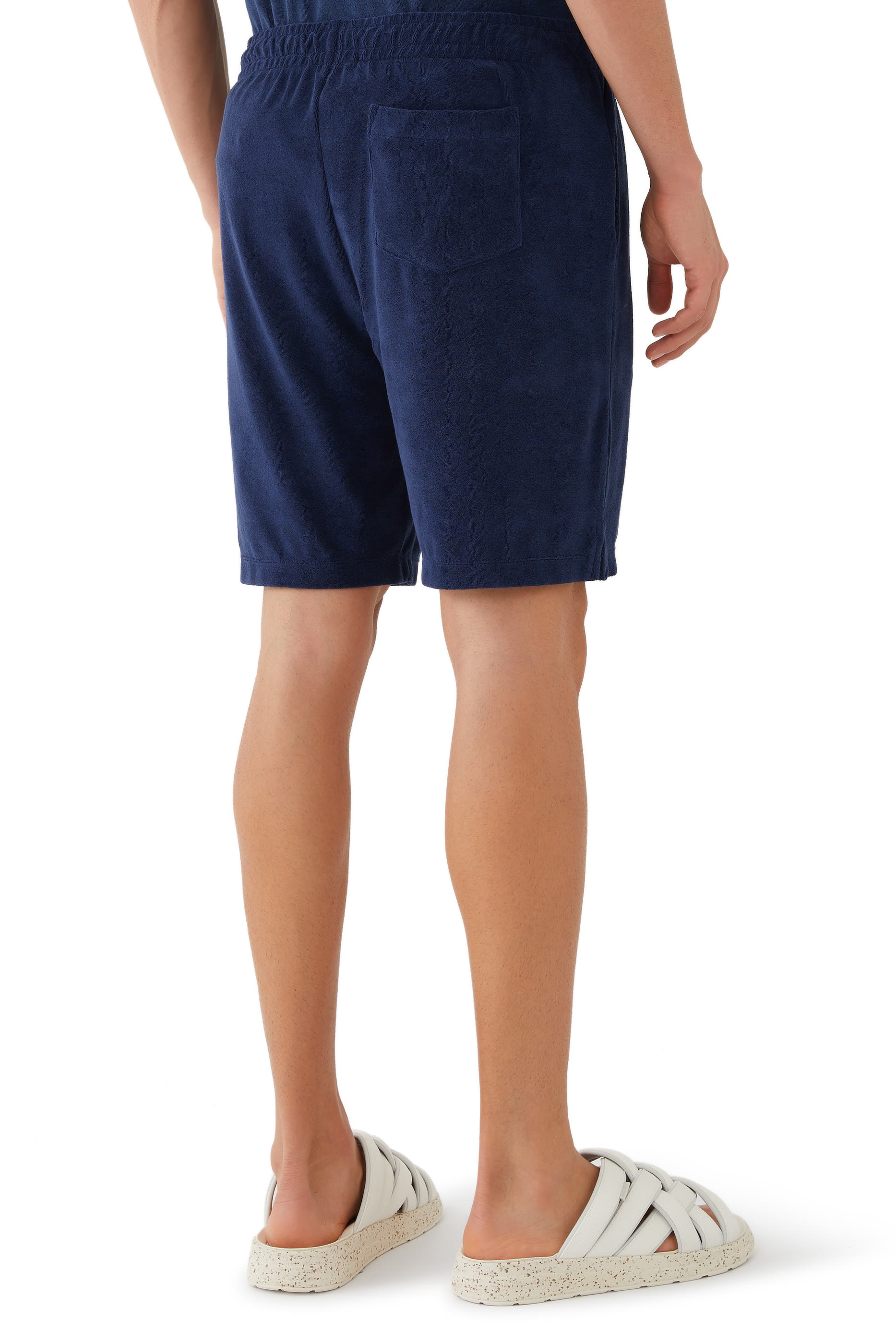 Terry Drawstring Shorts