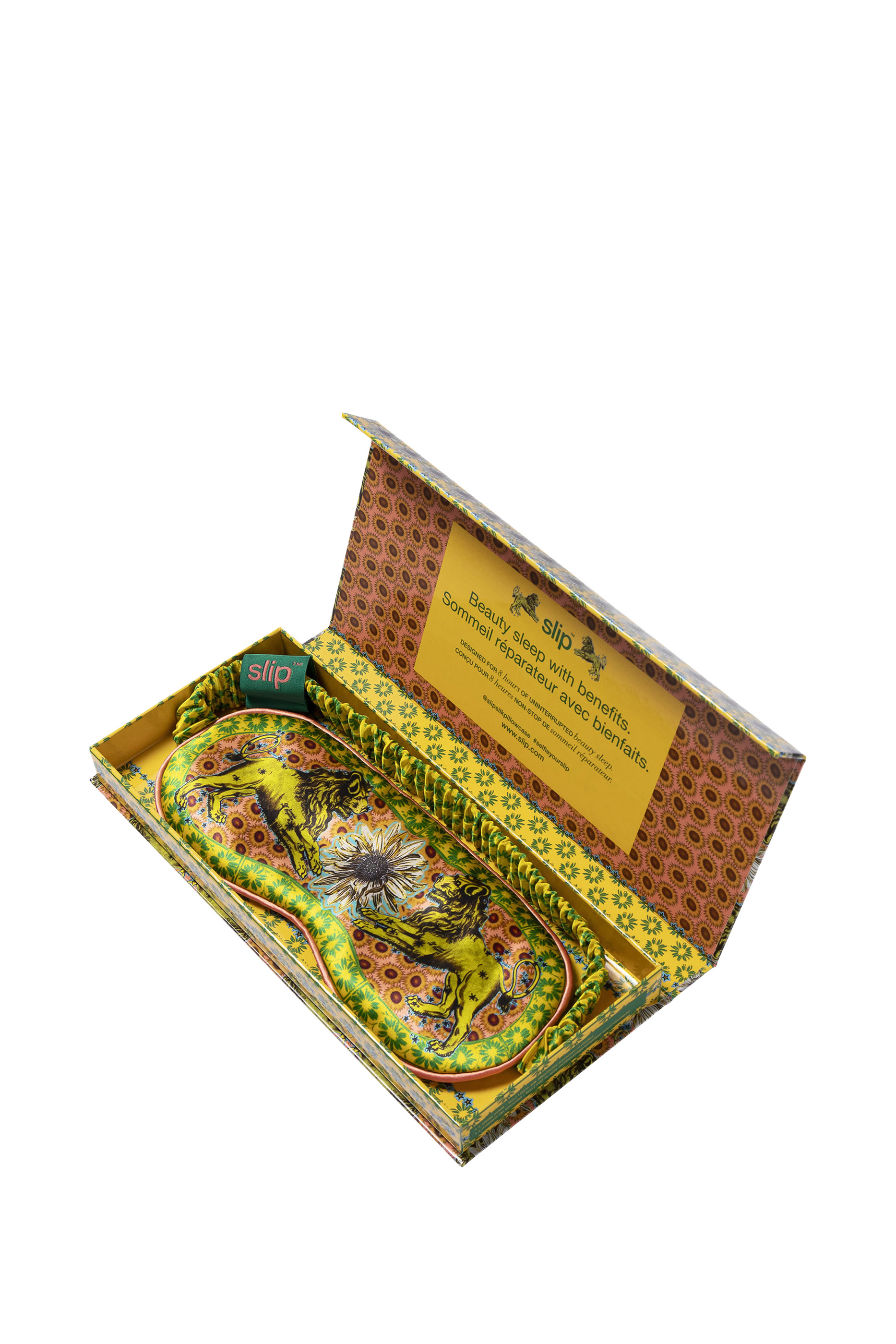 قناع نوم بنقشة برج الأسد