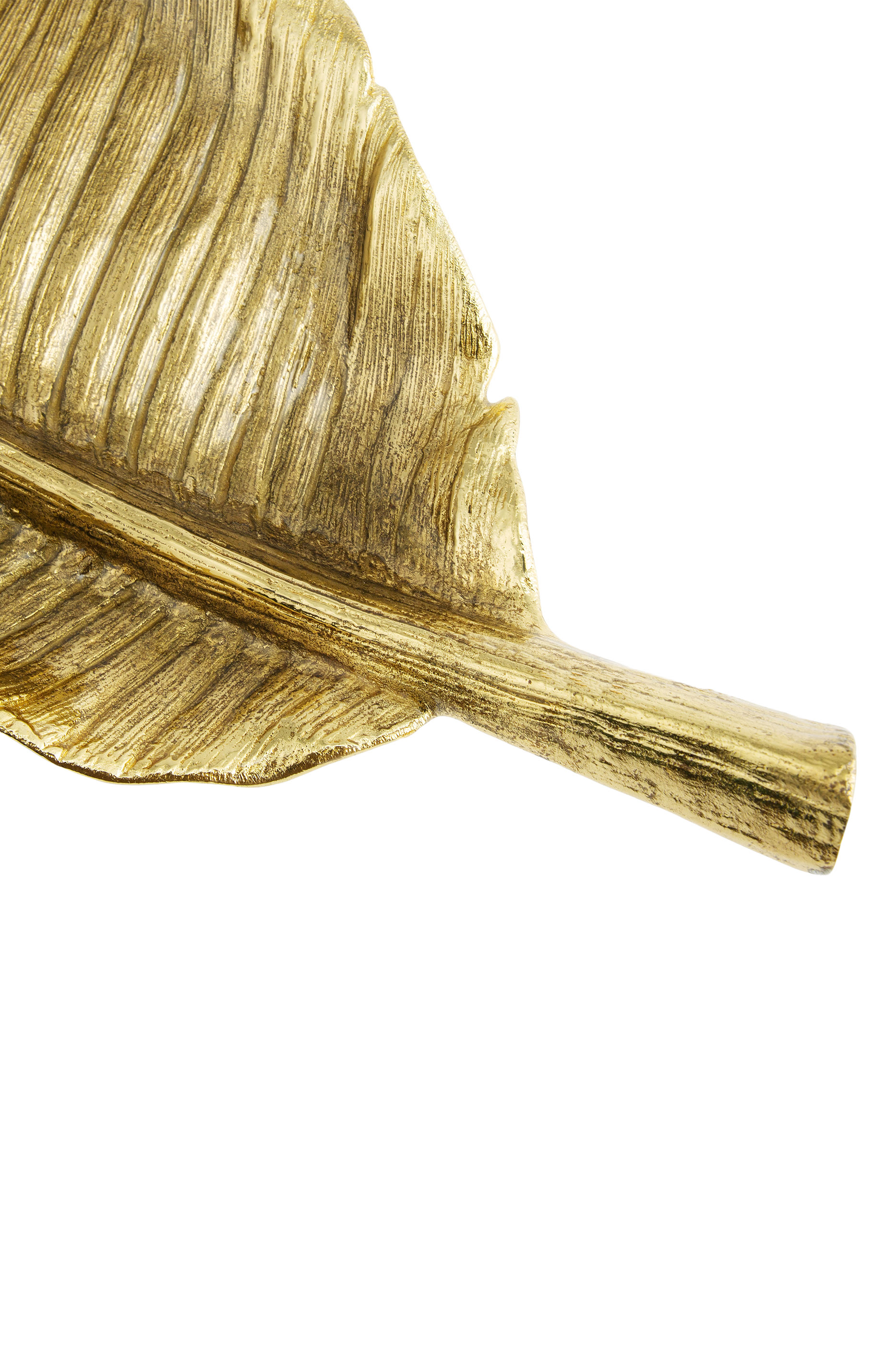 طبق تقديم كبير بتصميم ورقة الموز