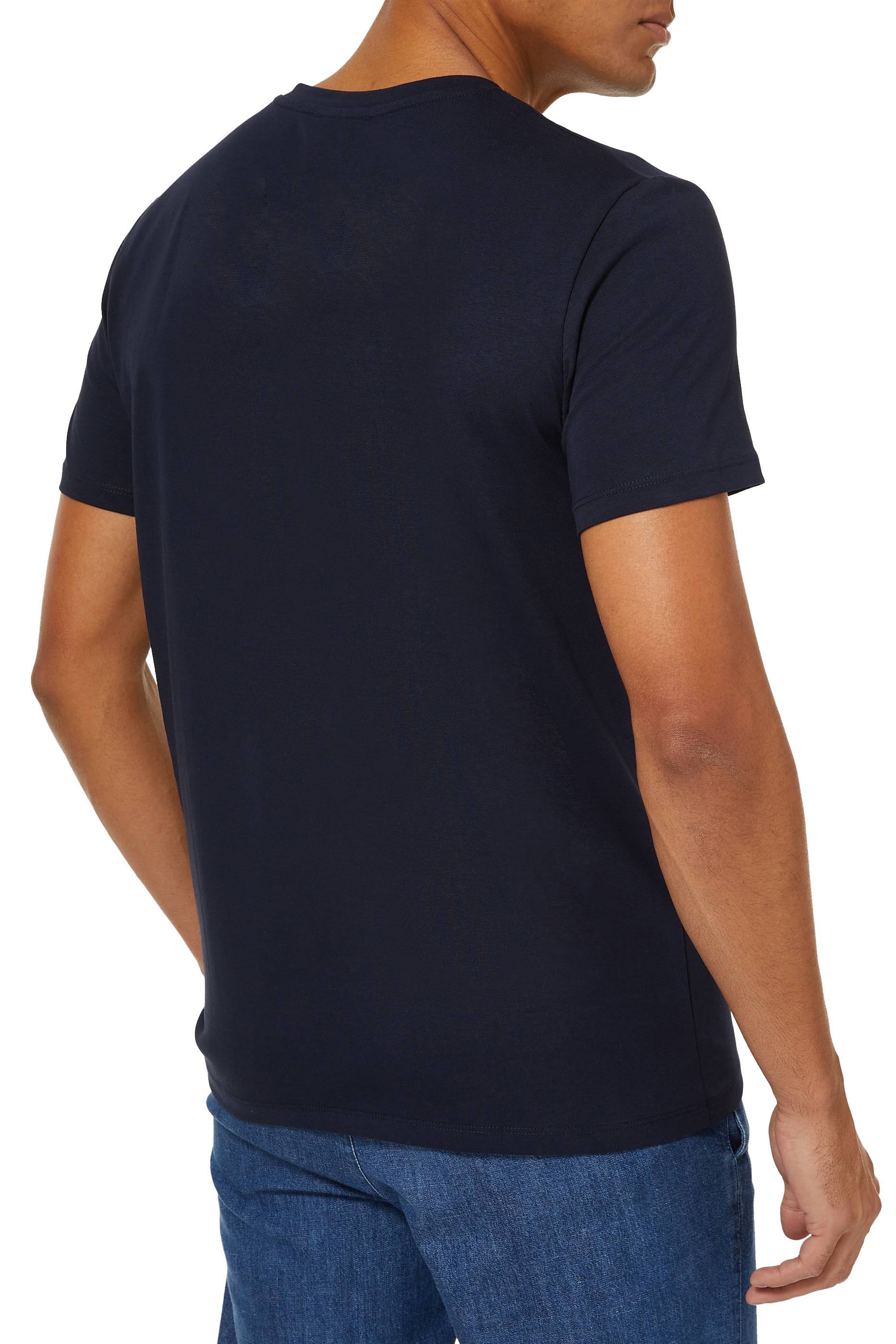 تيشيرت قطن بشعار الماركة