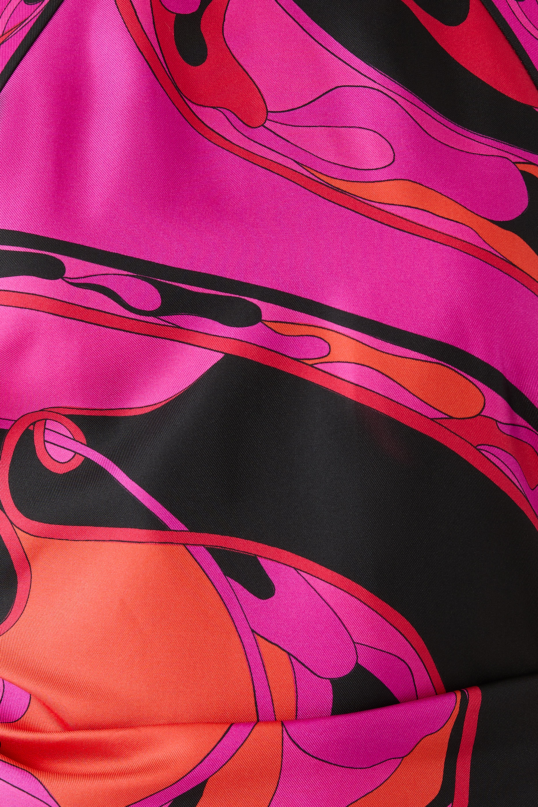 بلوزة حرير تويل