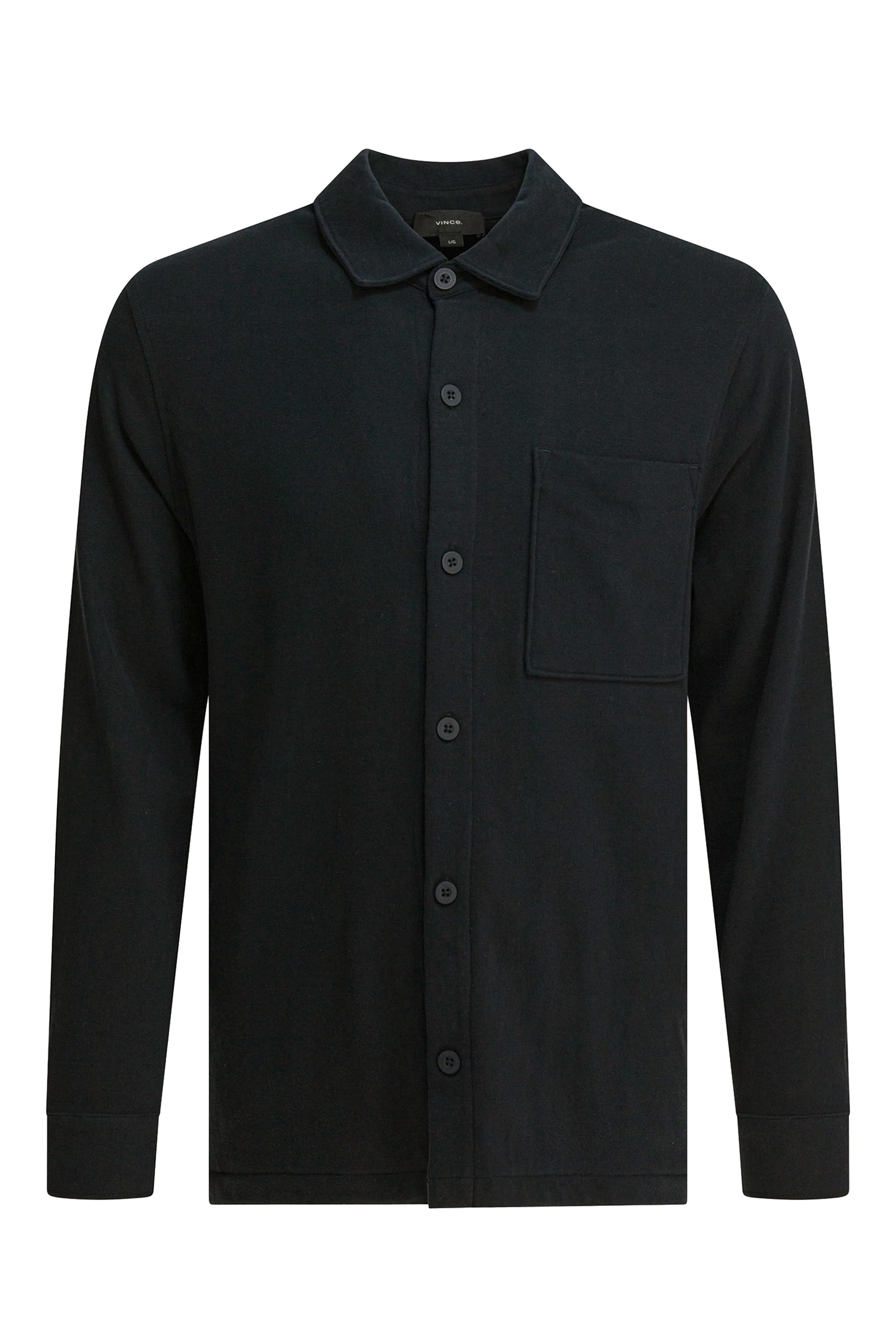  Sueded Jersey Shirt Jacket 