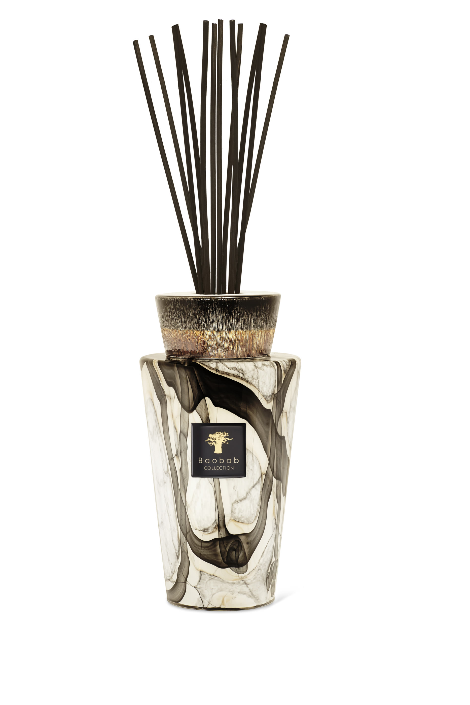 موزع عطر باو ستونز ماربل بغطاء بتصميم طوطمي