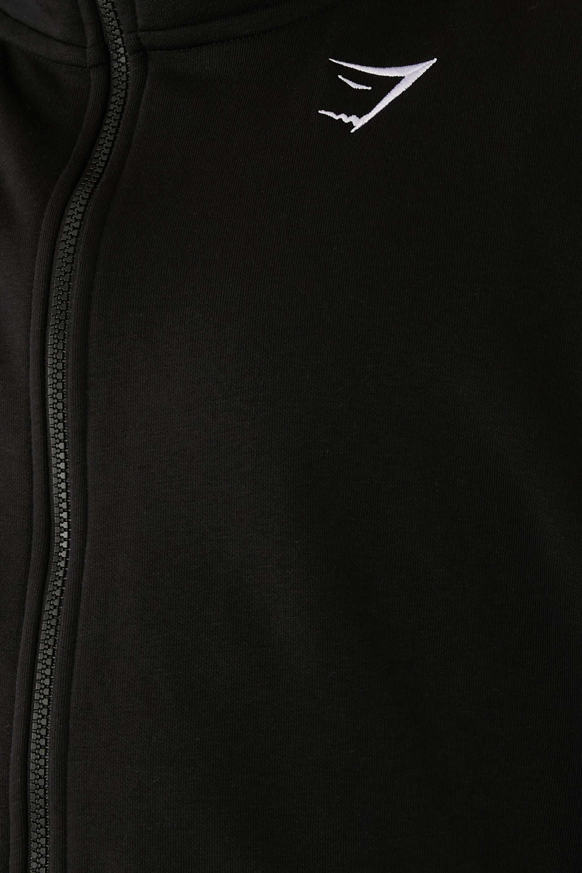 Crest Oversized Zip Up Hoodie