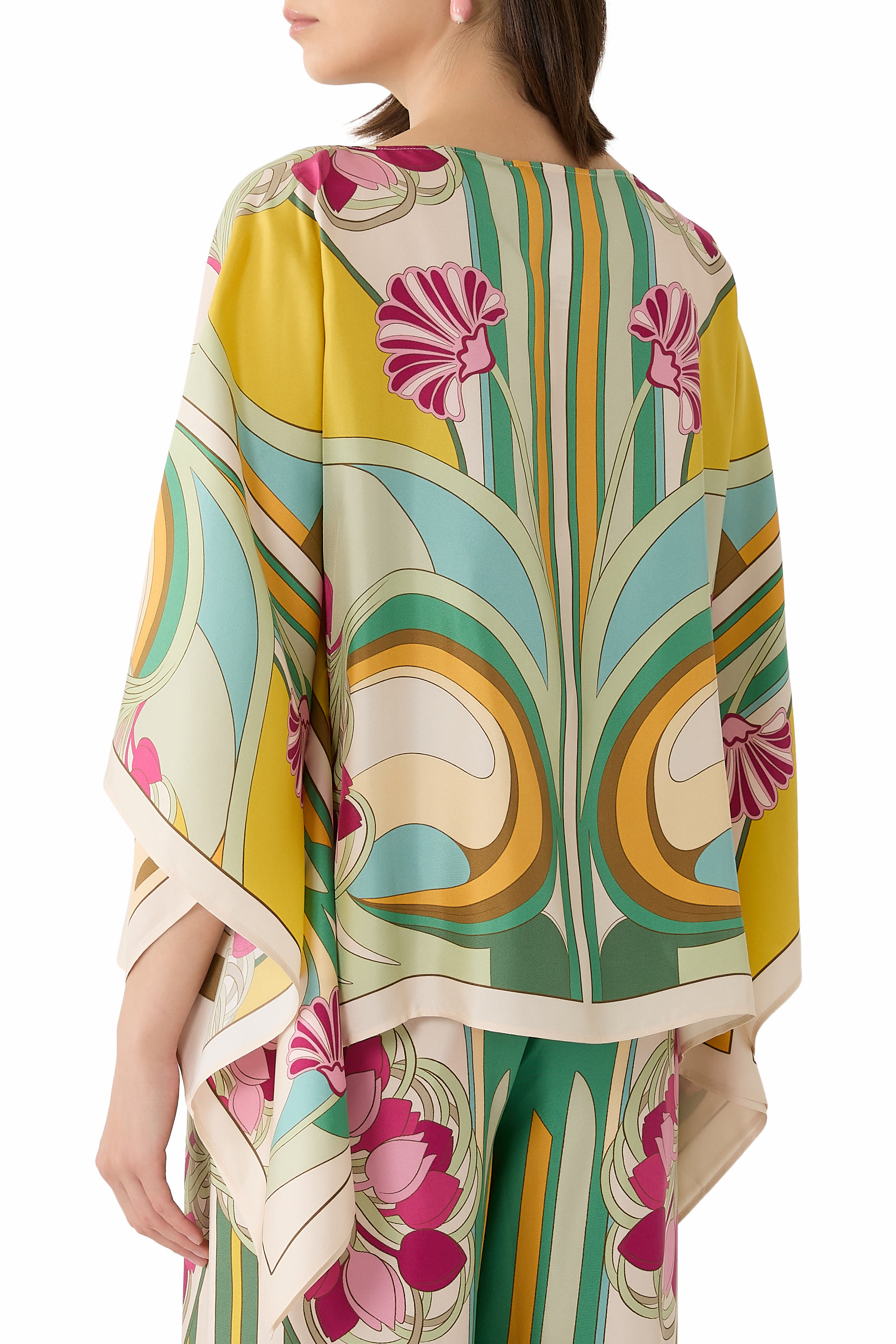 Tulip Plac&eacute;e Foulard Top