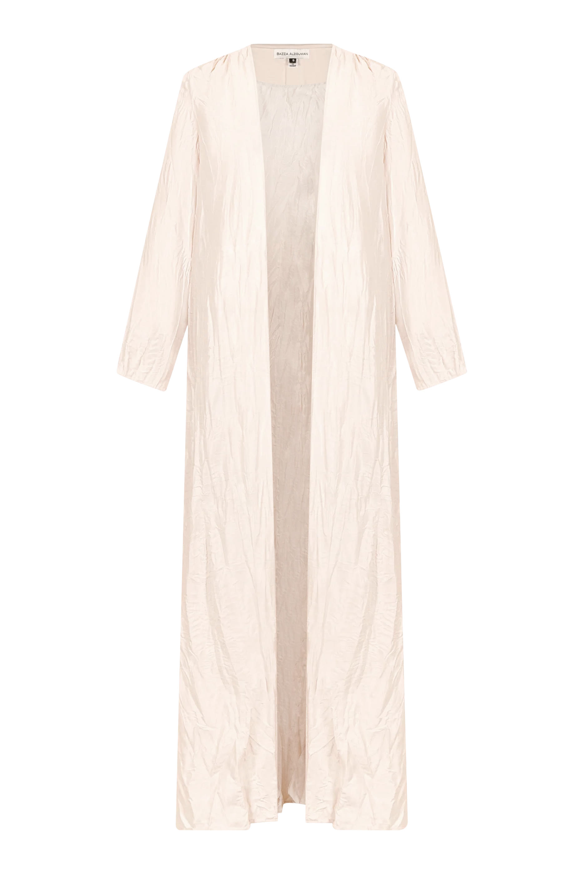 طقم جاكيت وفستان قماش مجعد