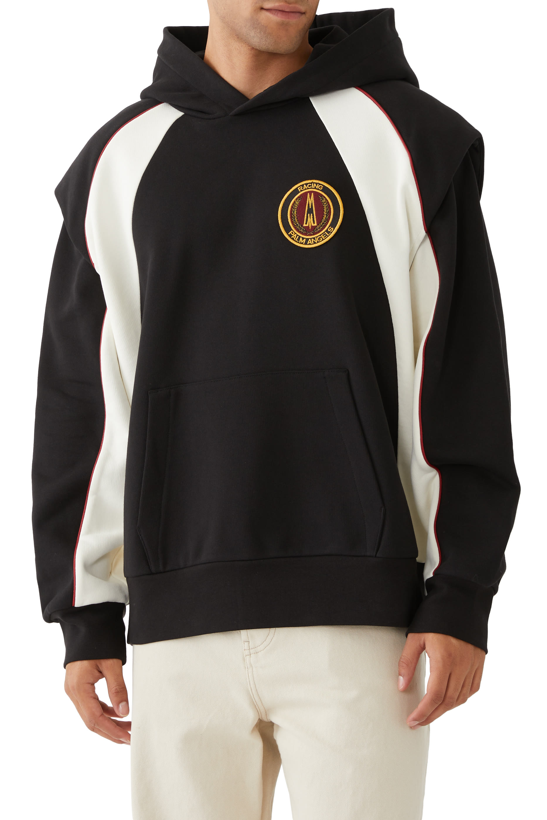 كنزة  مونكلر X بالم انجلز بتصميم هودي