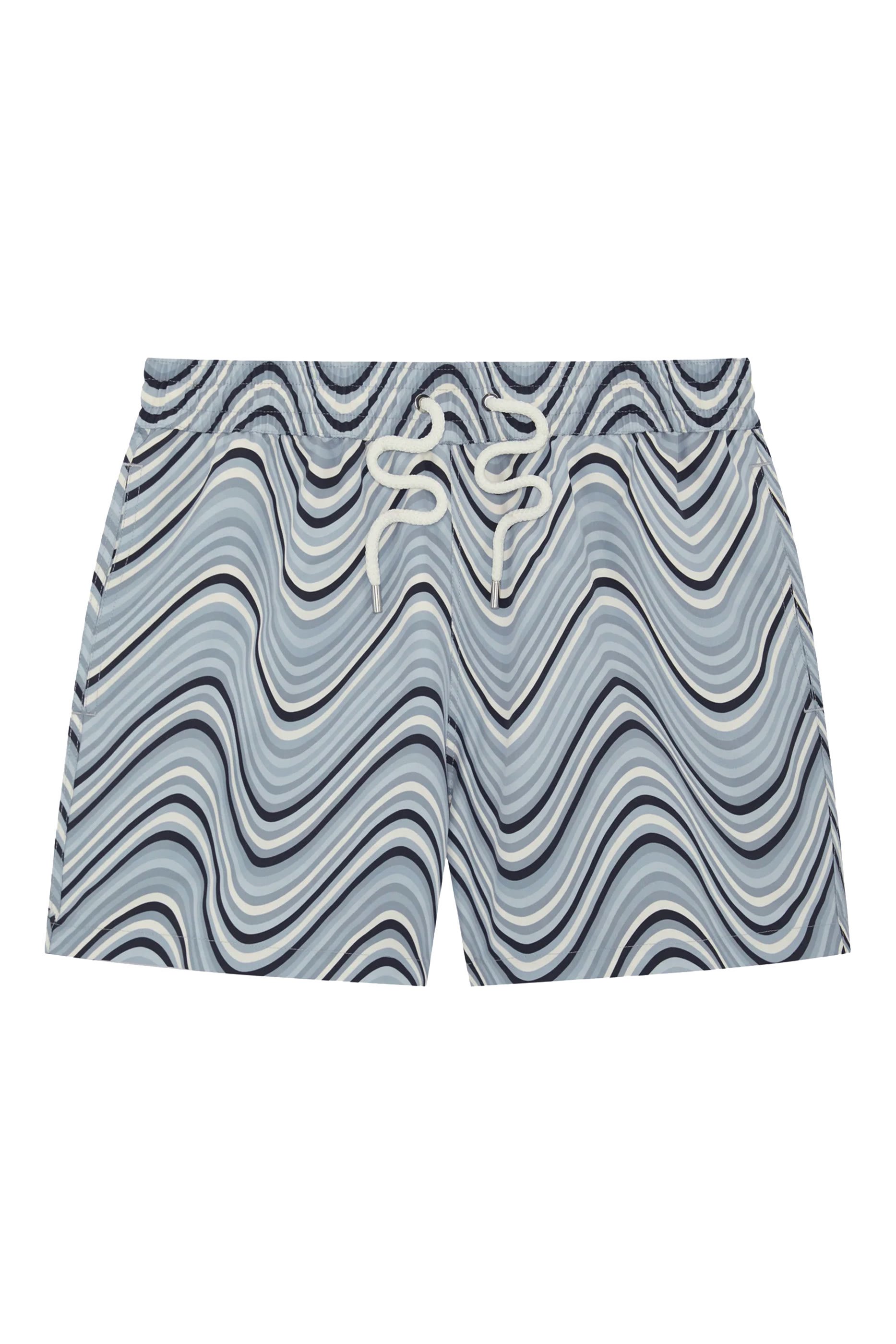 شورت سباحة ريو رياضي بنقشة فيبرا