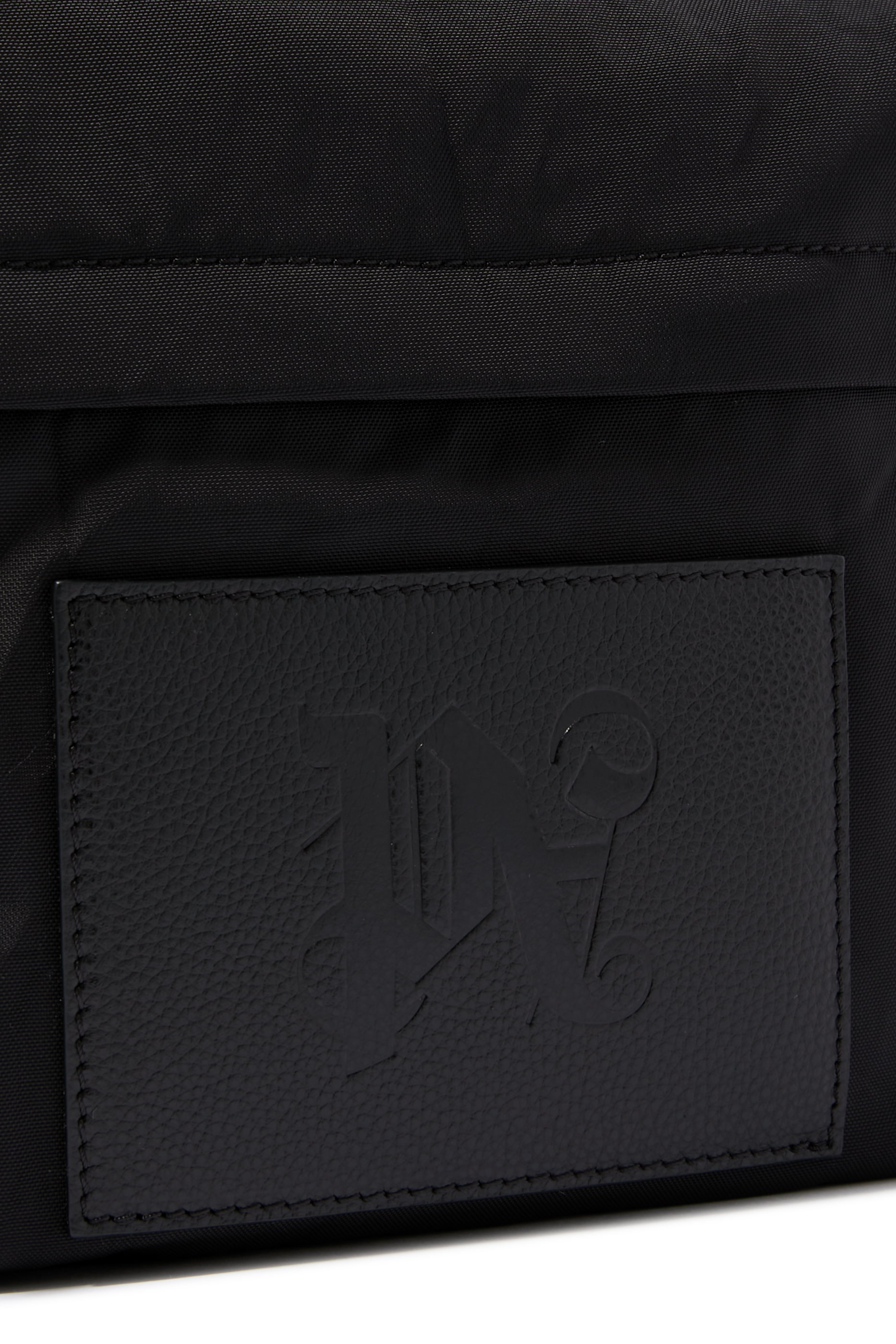 حقيبة ظهر برقعة حروف شعار الماركة