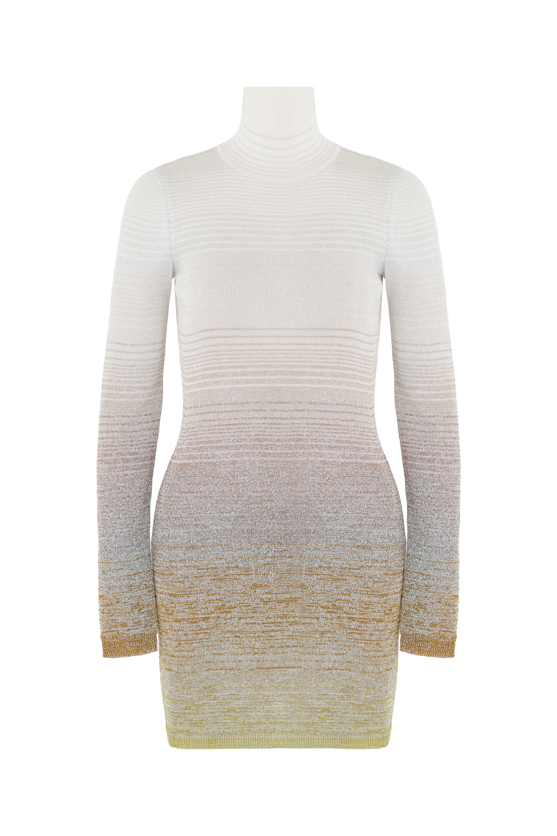 فستان ماغليريا قصير بلون متدرج