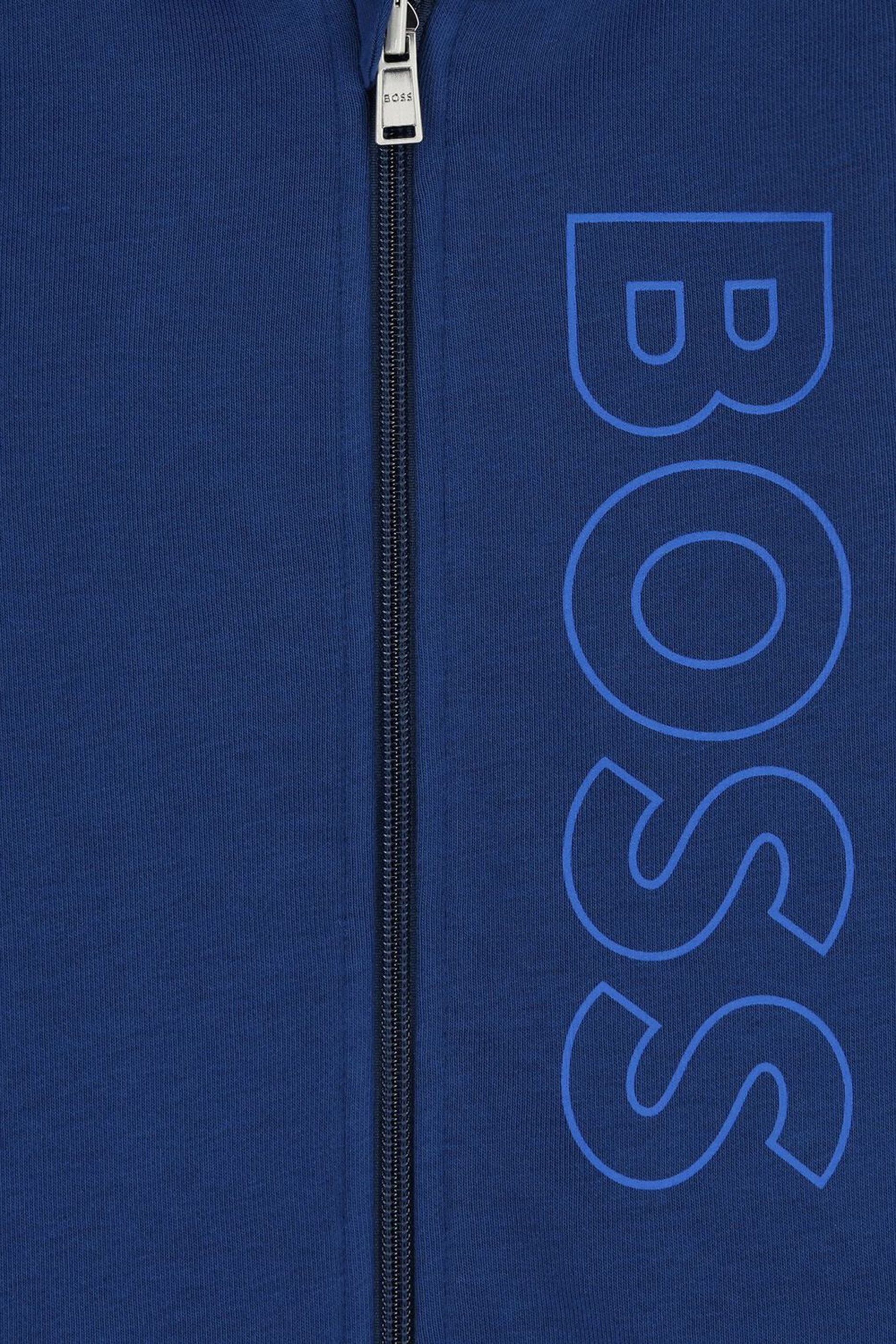 بدلة رياضية بشعار الماركة عمودي للأطفال