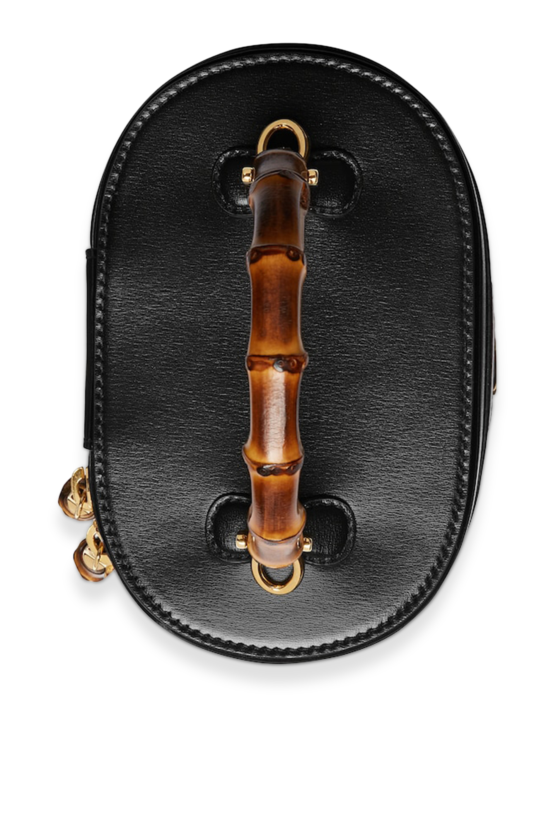 حقيبة كتف بامبو صغيرة