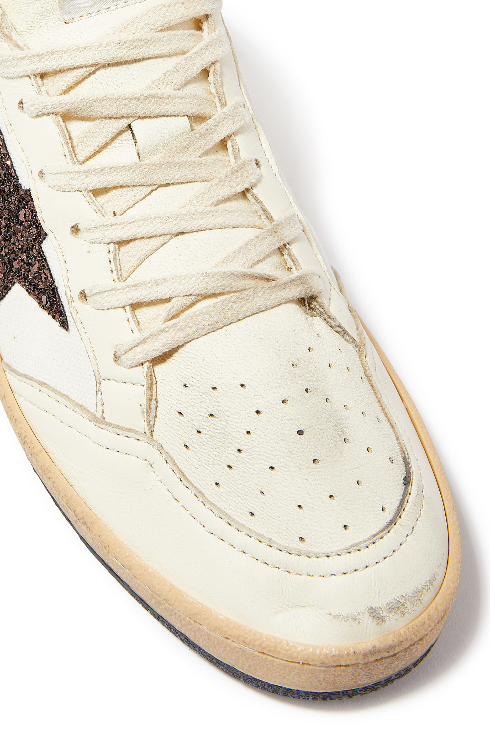 سنيكرز بول ستار بنجمة مزينة بالغليتر