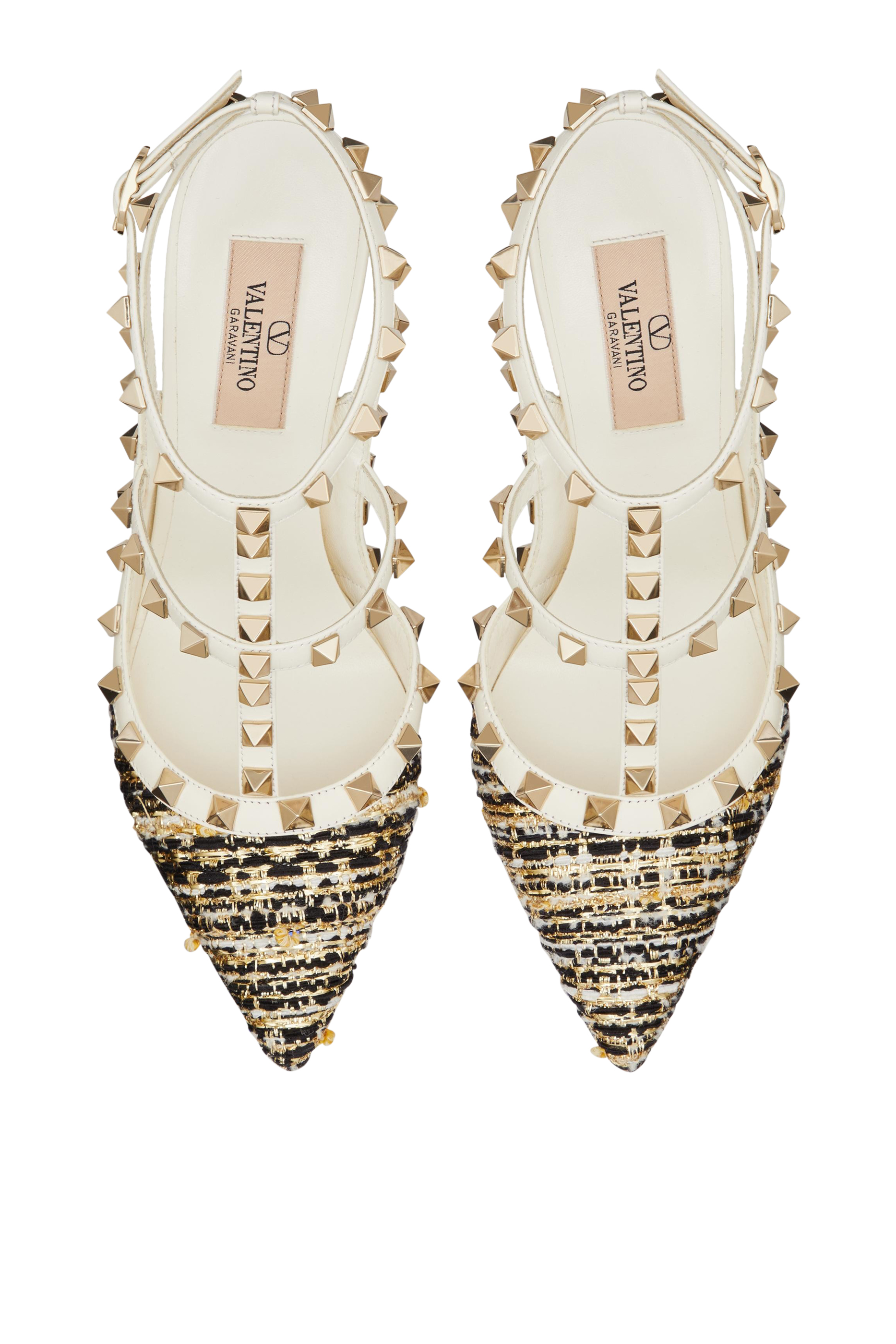  Rockstud 100 Leather Pumps