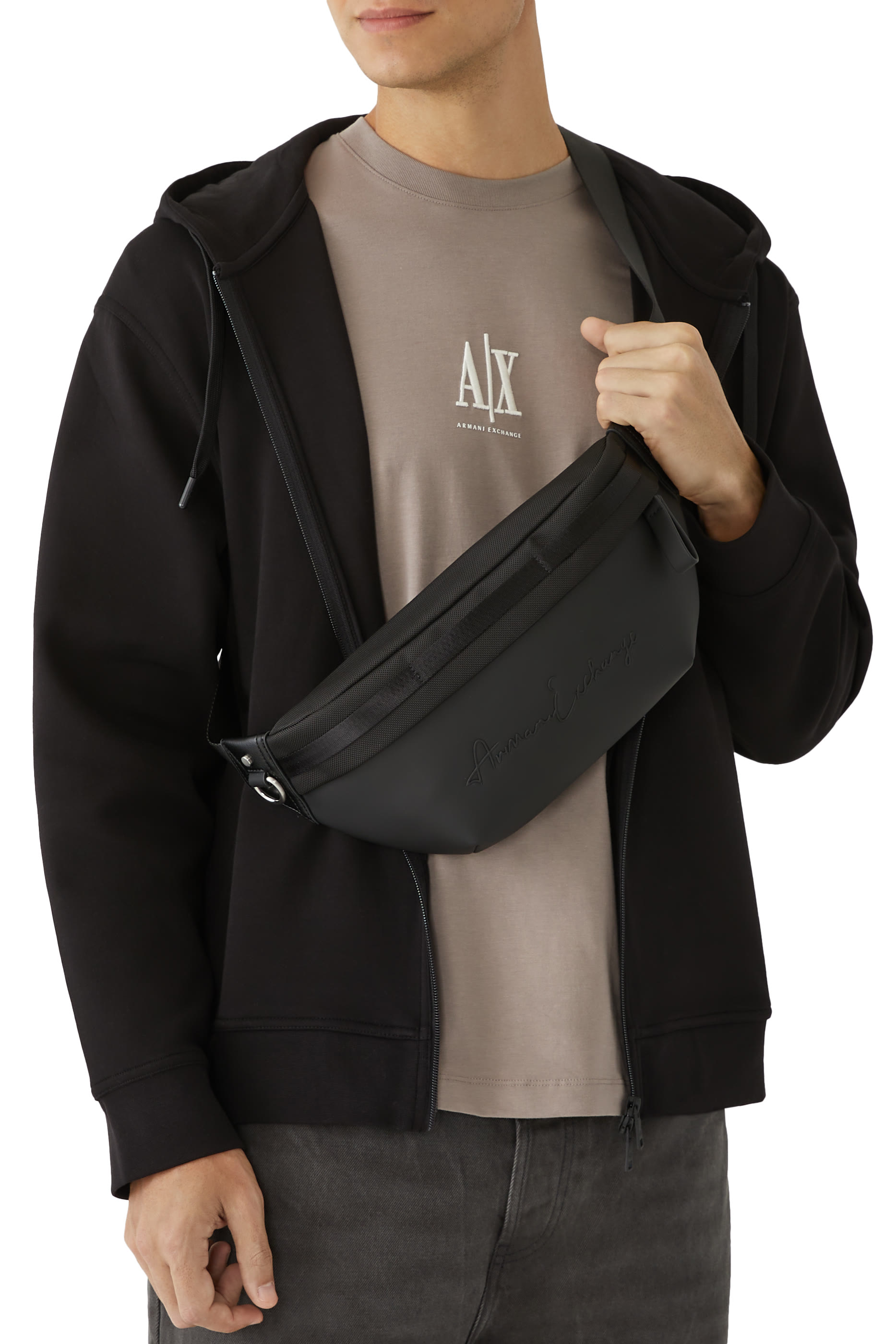 حقيبة خصر سيدني بشعار الماركة