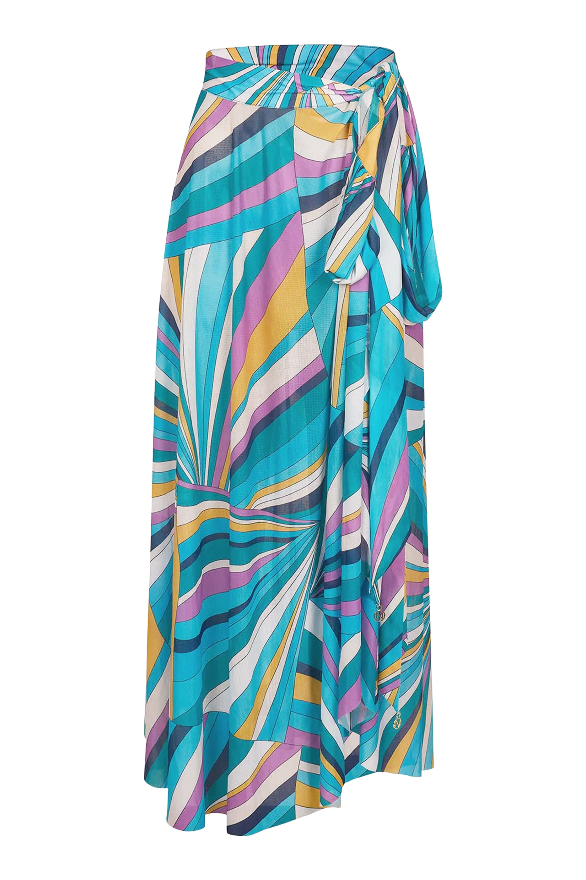 تنورة كابو بنمط باريو ملفوف