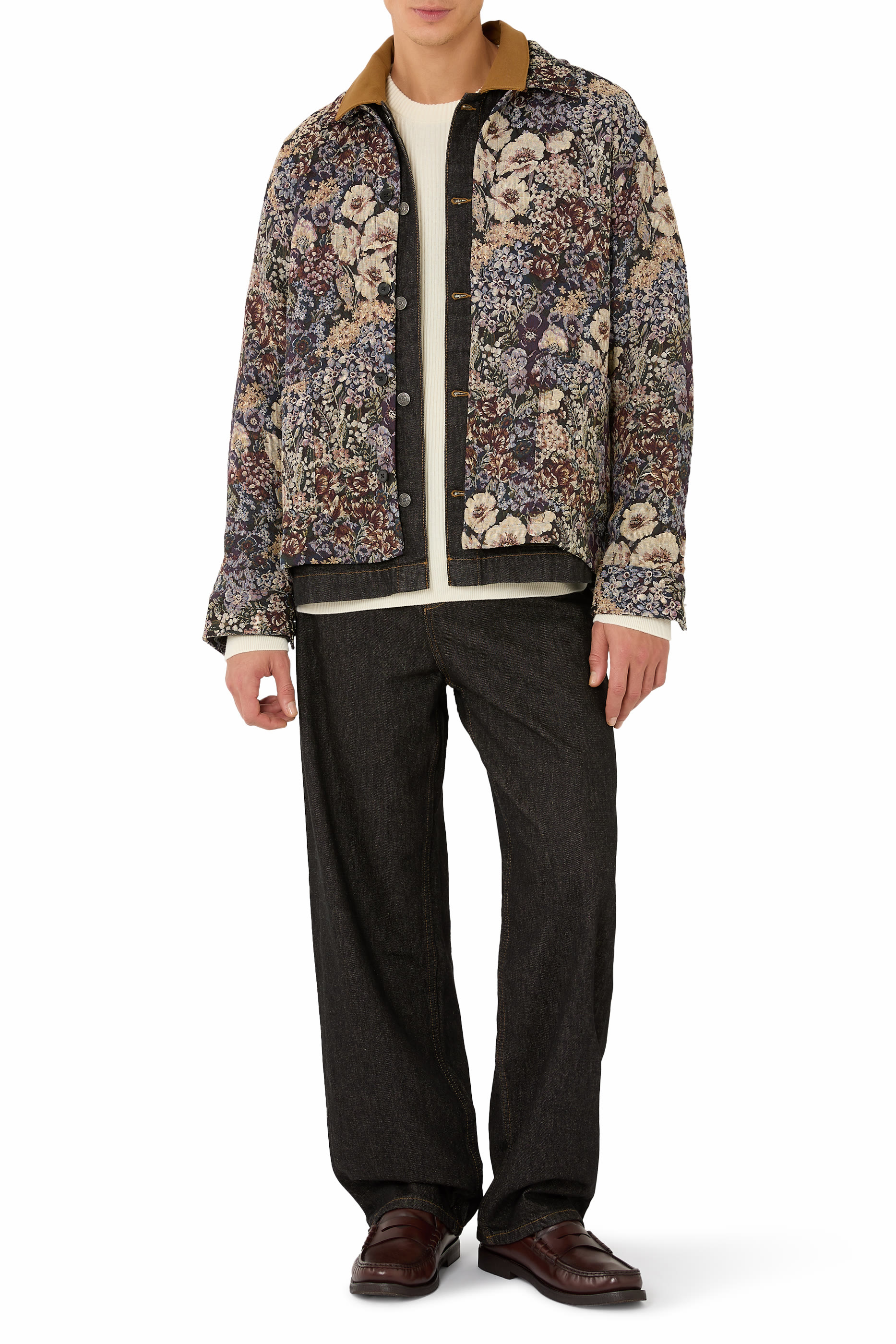 Hugh Jacquard Overshirt 