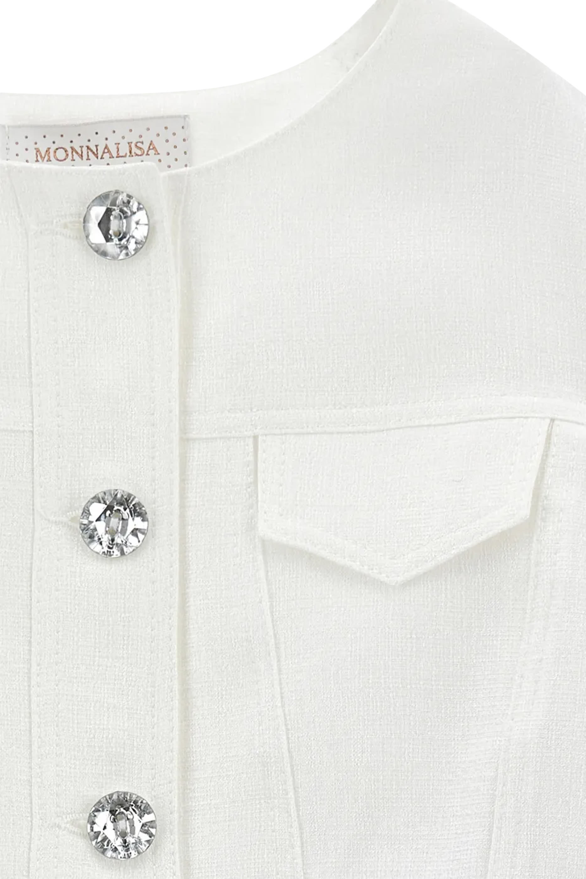 جاكيت مزين بحلي للأطفال