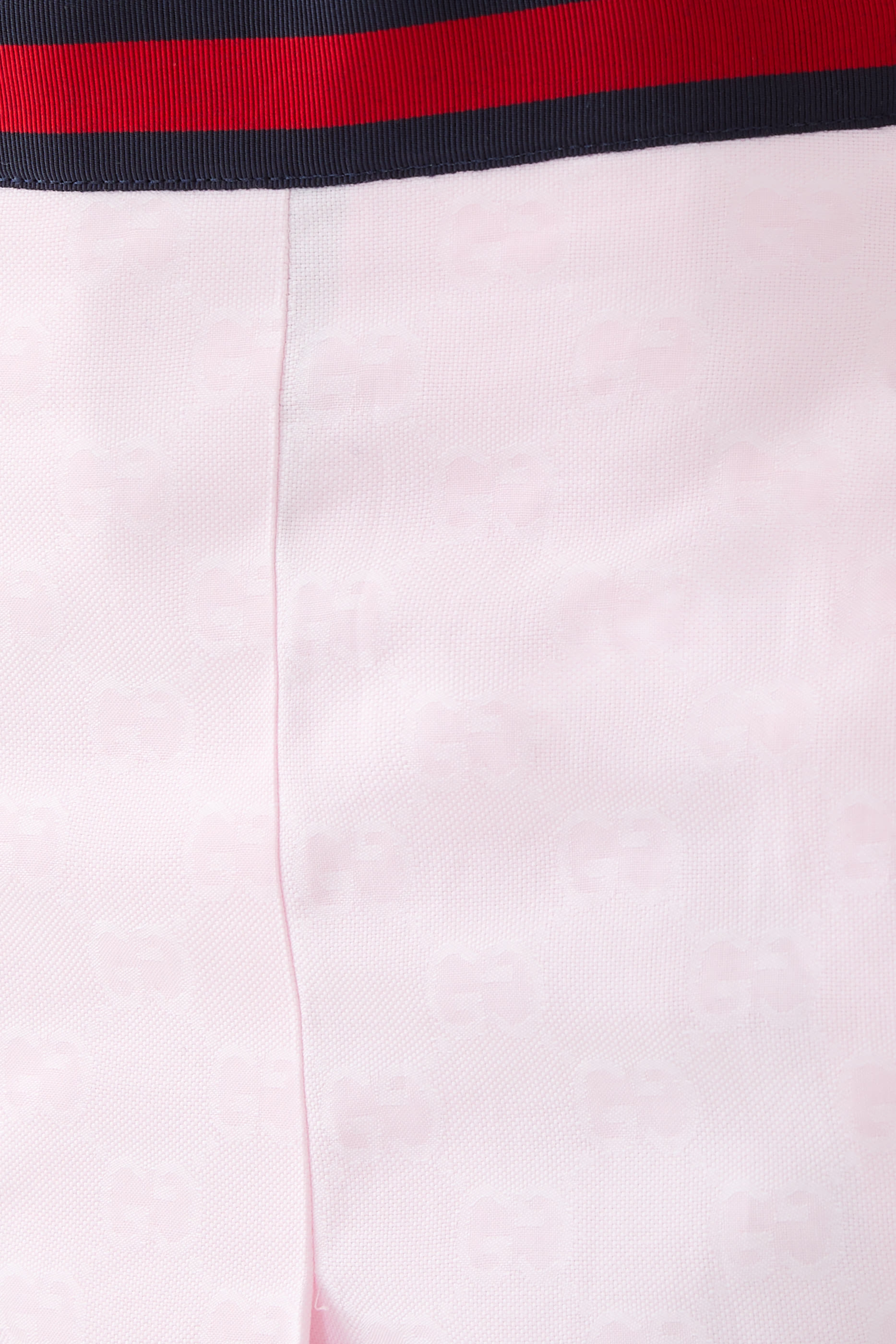 تنورة قطن أكسفورد سويريم بنقشة حرفي شعار الماركة