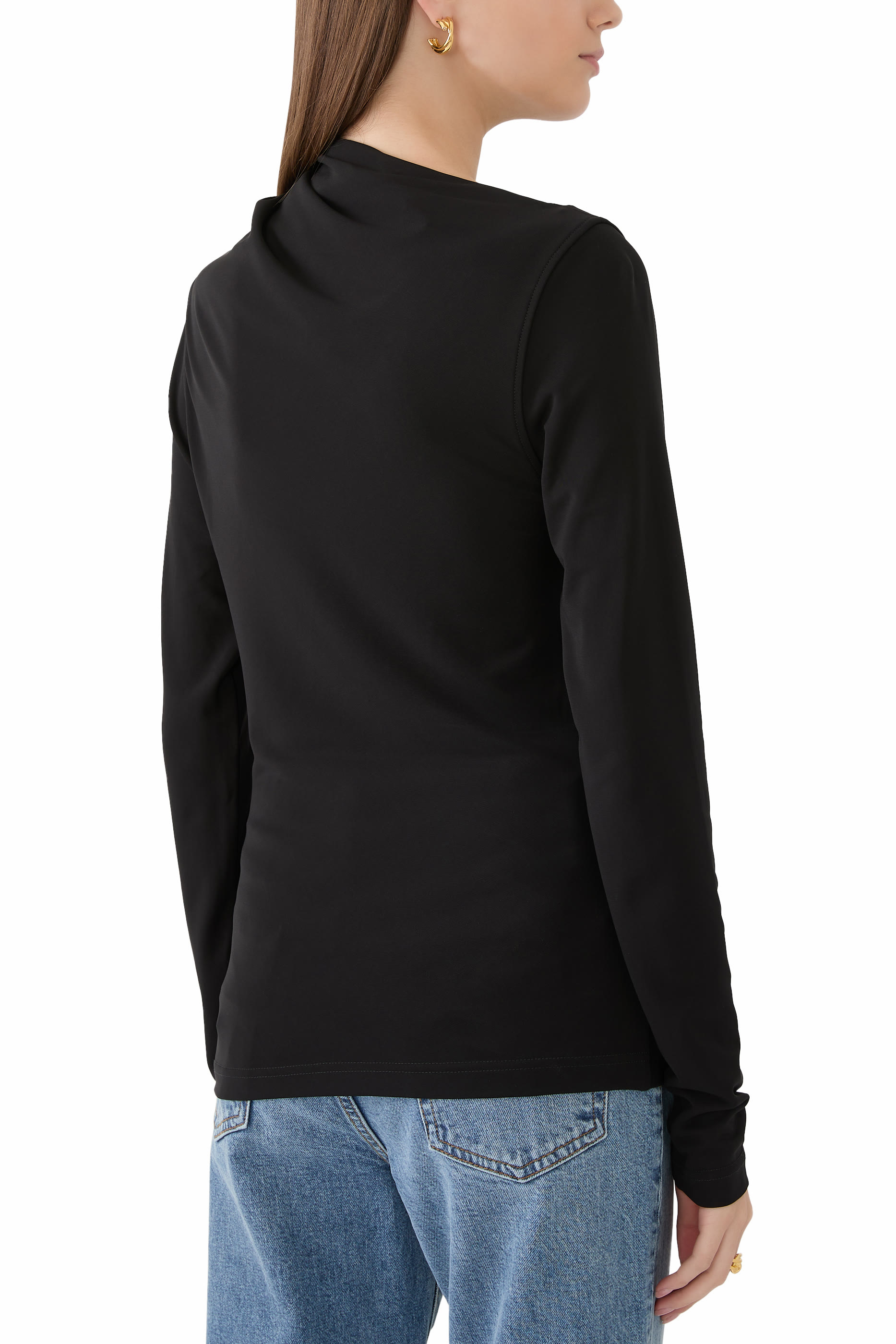 بلوزة درابيه جيرسيه