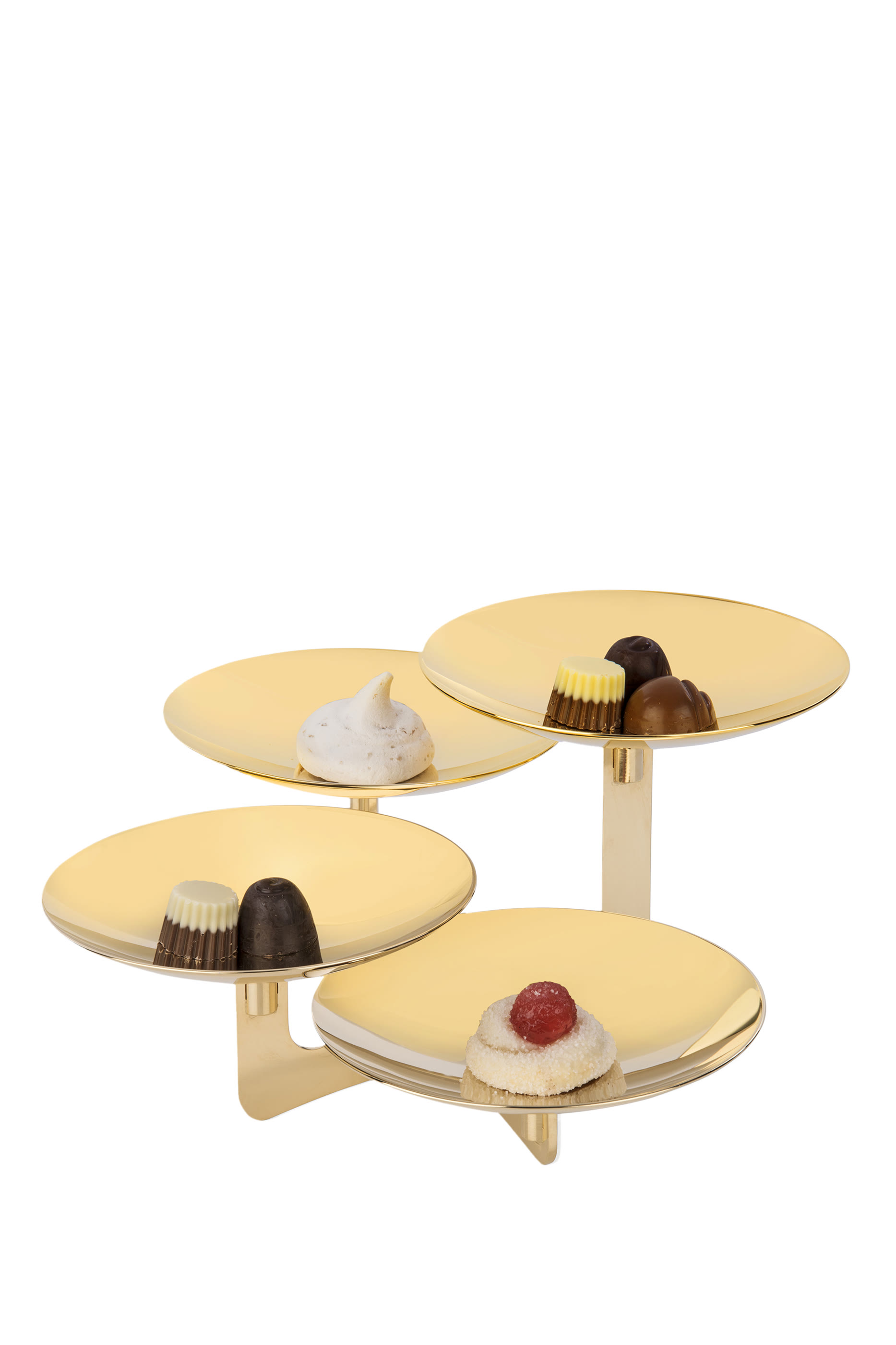 حامل بأربع صحون